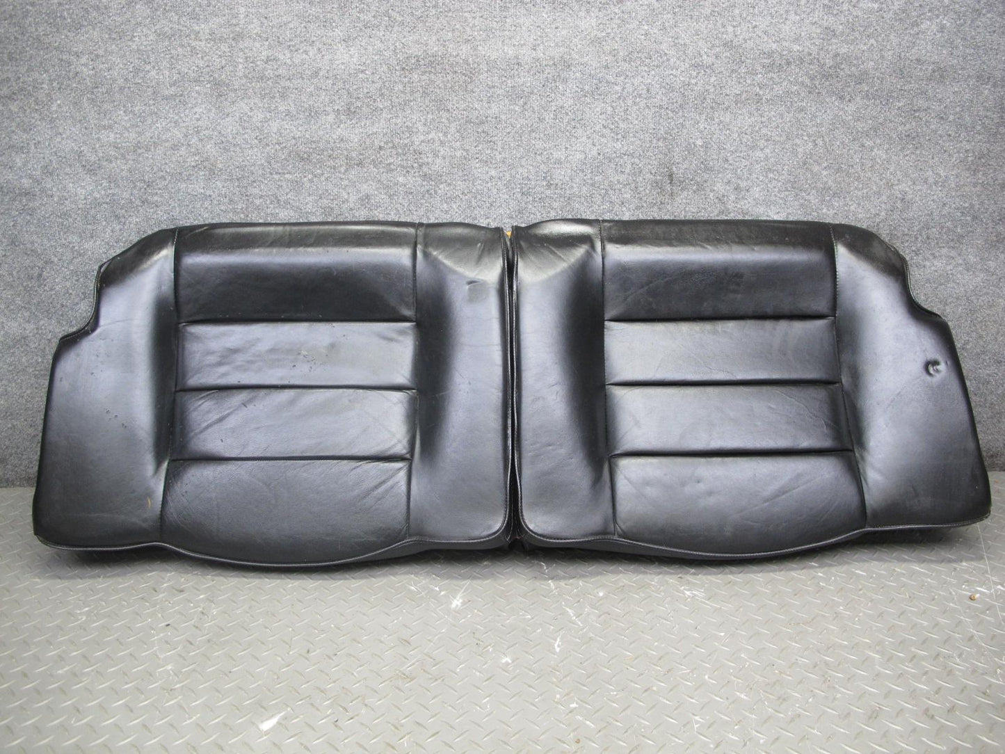 86-89 Volkswagen Scirocco MK2 Rear Seat Lower Cushion Leather Black OEM