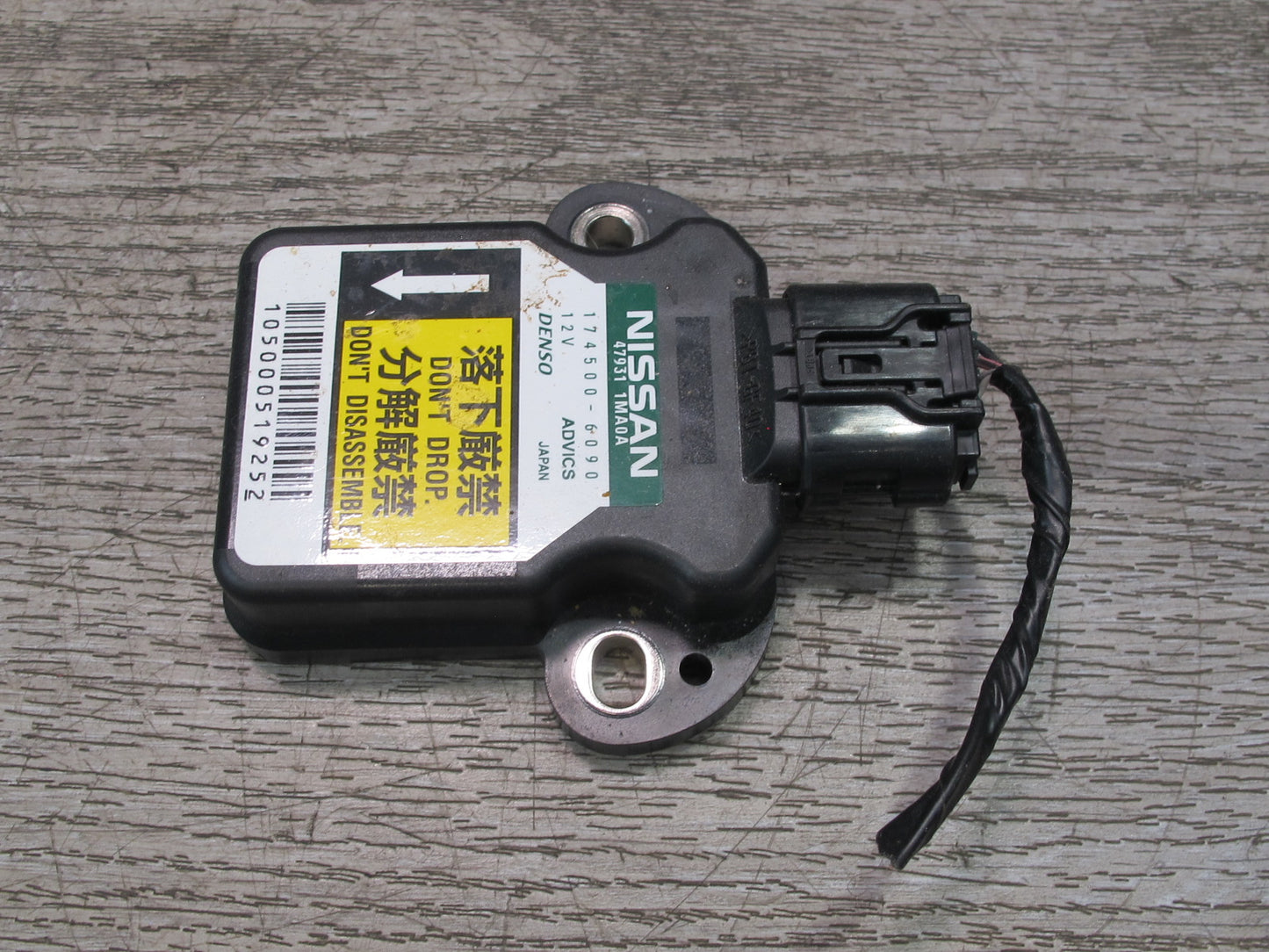2011-2020 Infiniti QX56 QX80 YAW Rate Gravity Sensor Module 479311MA0A