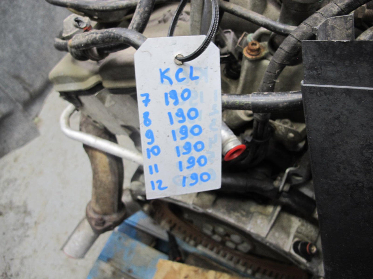 97-99 Mercedes W140 C140 CL600 6.0L M120 120.982 Complete Engine Motor 108k Mile