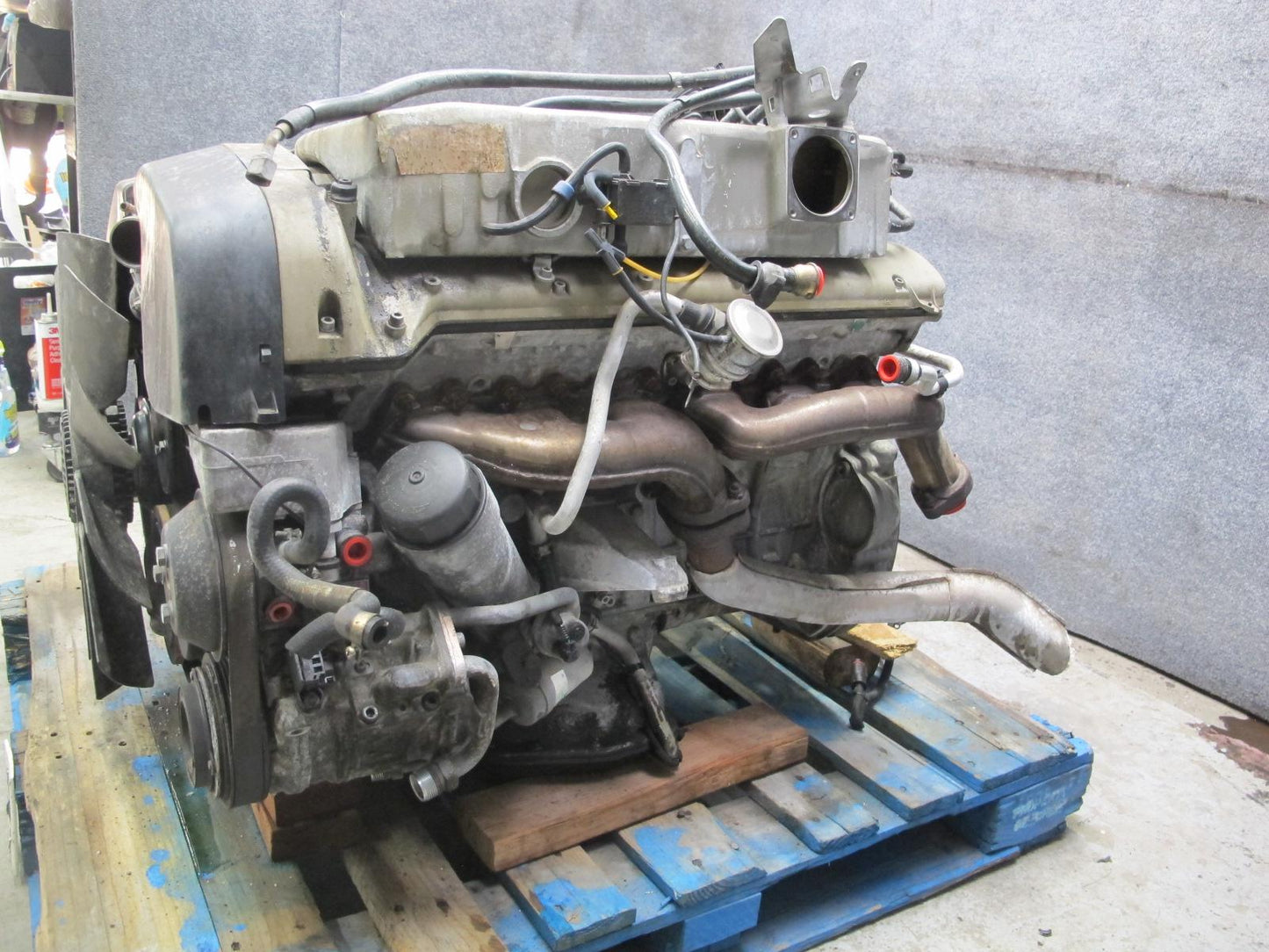 97-99 Mercedes W140 C140 CL600 6.0L M120 120.982 Complete Engine Motor 108k Mile