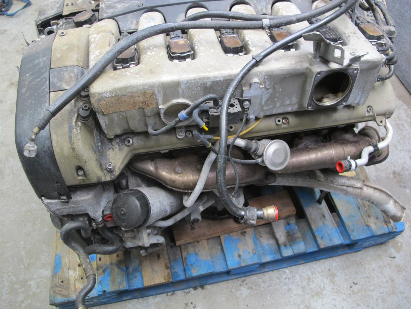 97-99 Mercedes W140 C140 CL600 6.0L M120 120.982 Complete Engine Motor 108k Mile