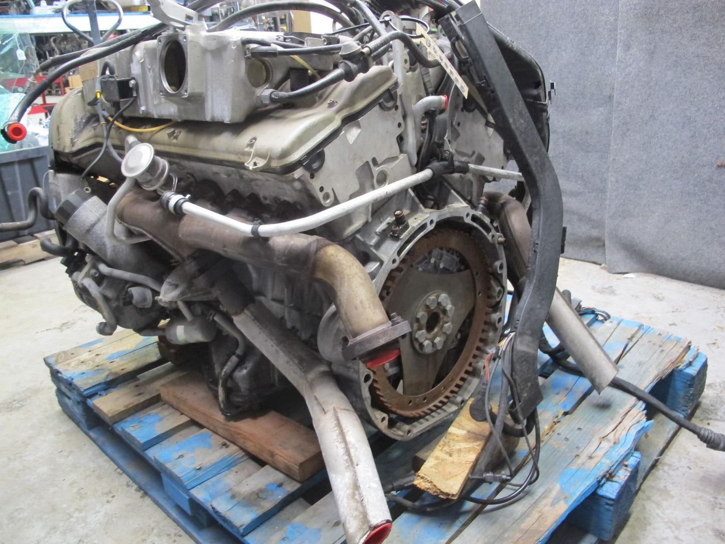 97-99 Mercedes W140 C140 CL600 6.0L M120 120.982 Complete Engine Motor 108k Mile