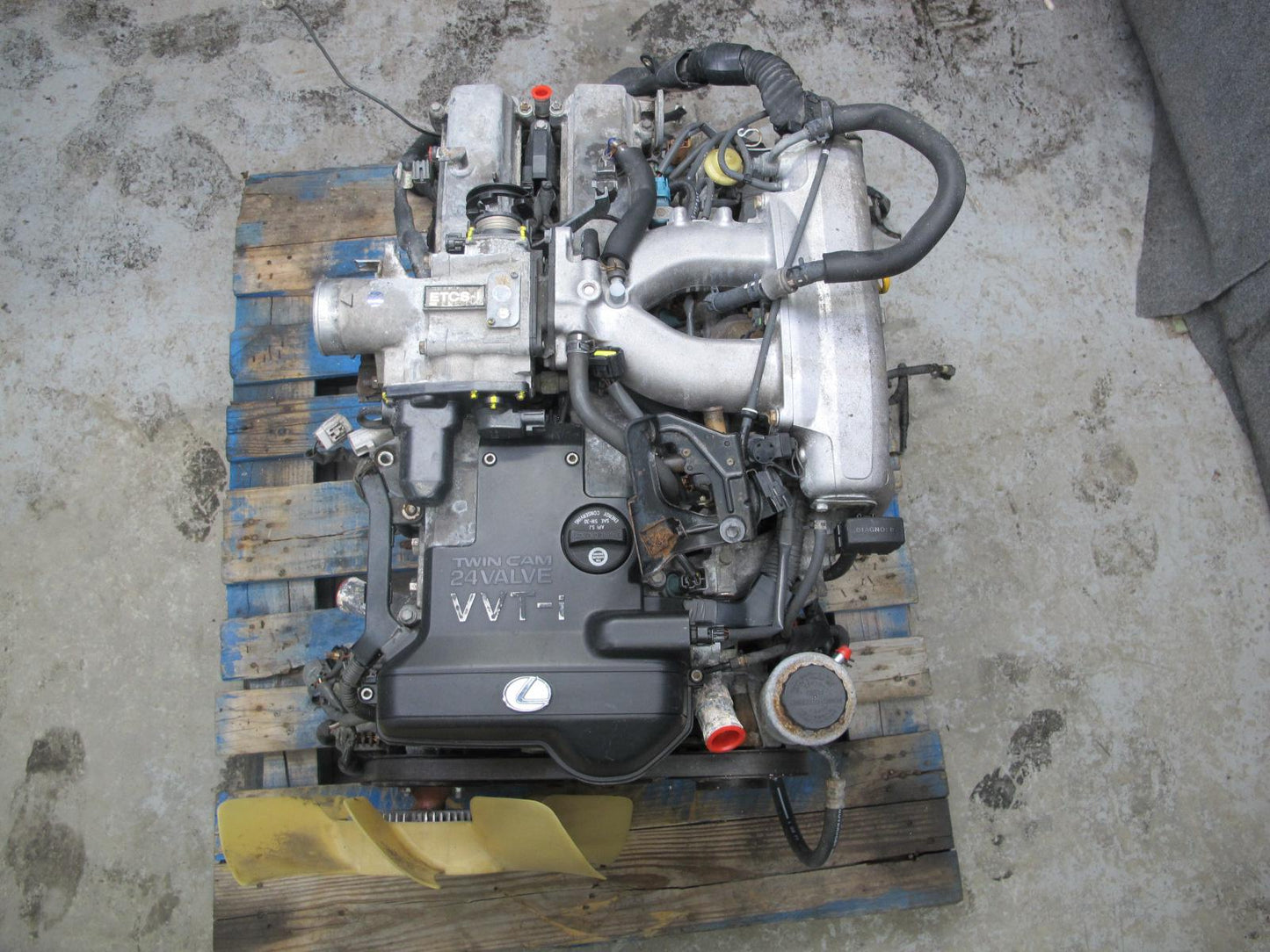98-00 Lexus JZZ31L SC300 3.0L 2JZGE Rear Sump Vvt-i Complete Engine Motor OEM