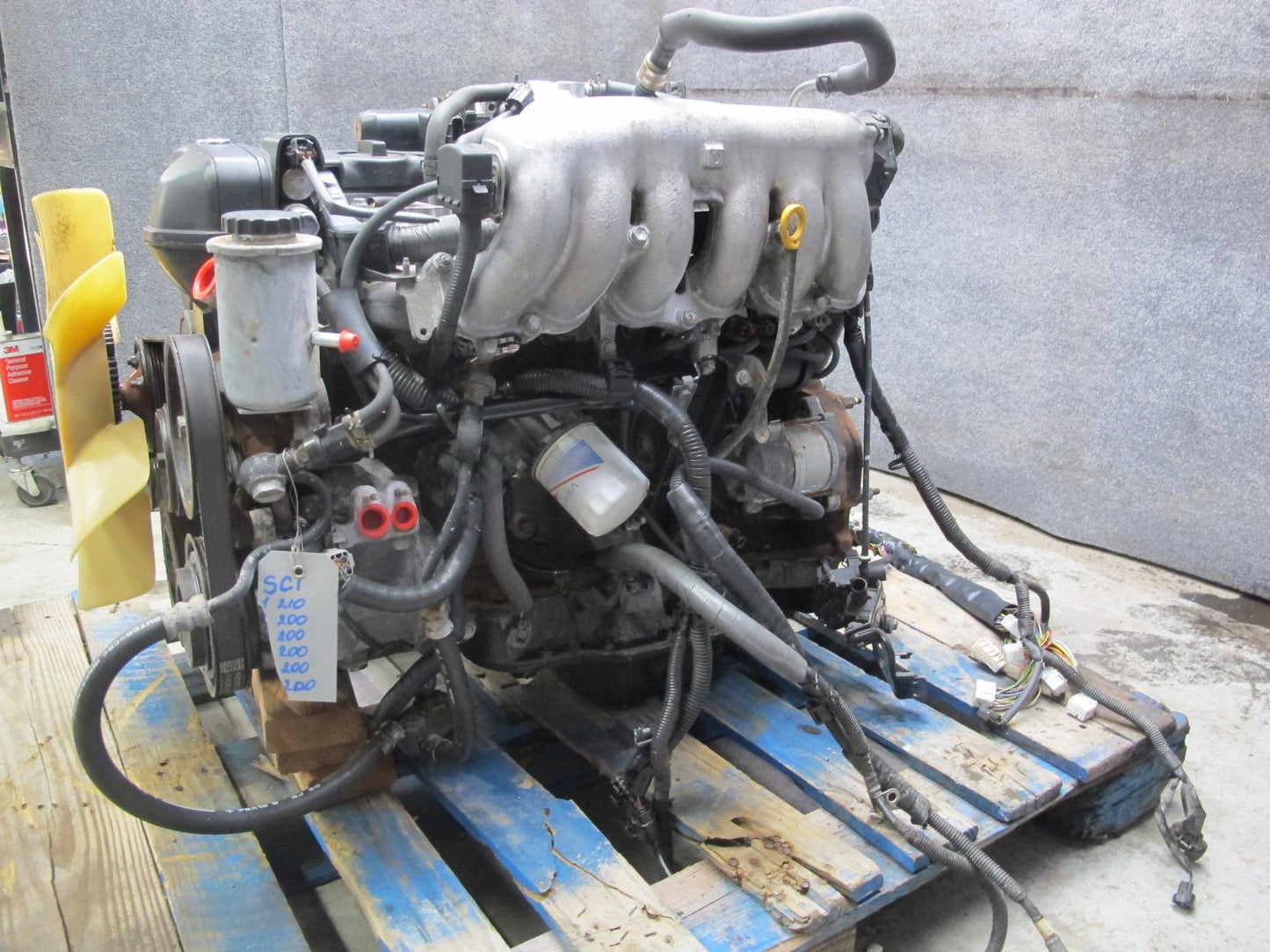 98-00 Lexus JZZ31L SC300 3.0L 2JZGE Rear Sump Vvt-i Complete Engine Motor OEM