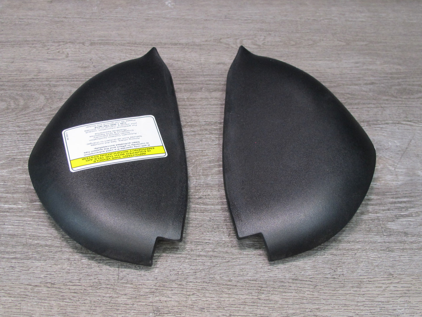05-11 Mercedes R171 SLK Set of 2 Dash Front Left & Right END Trim Cover OEM