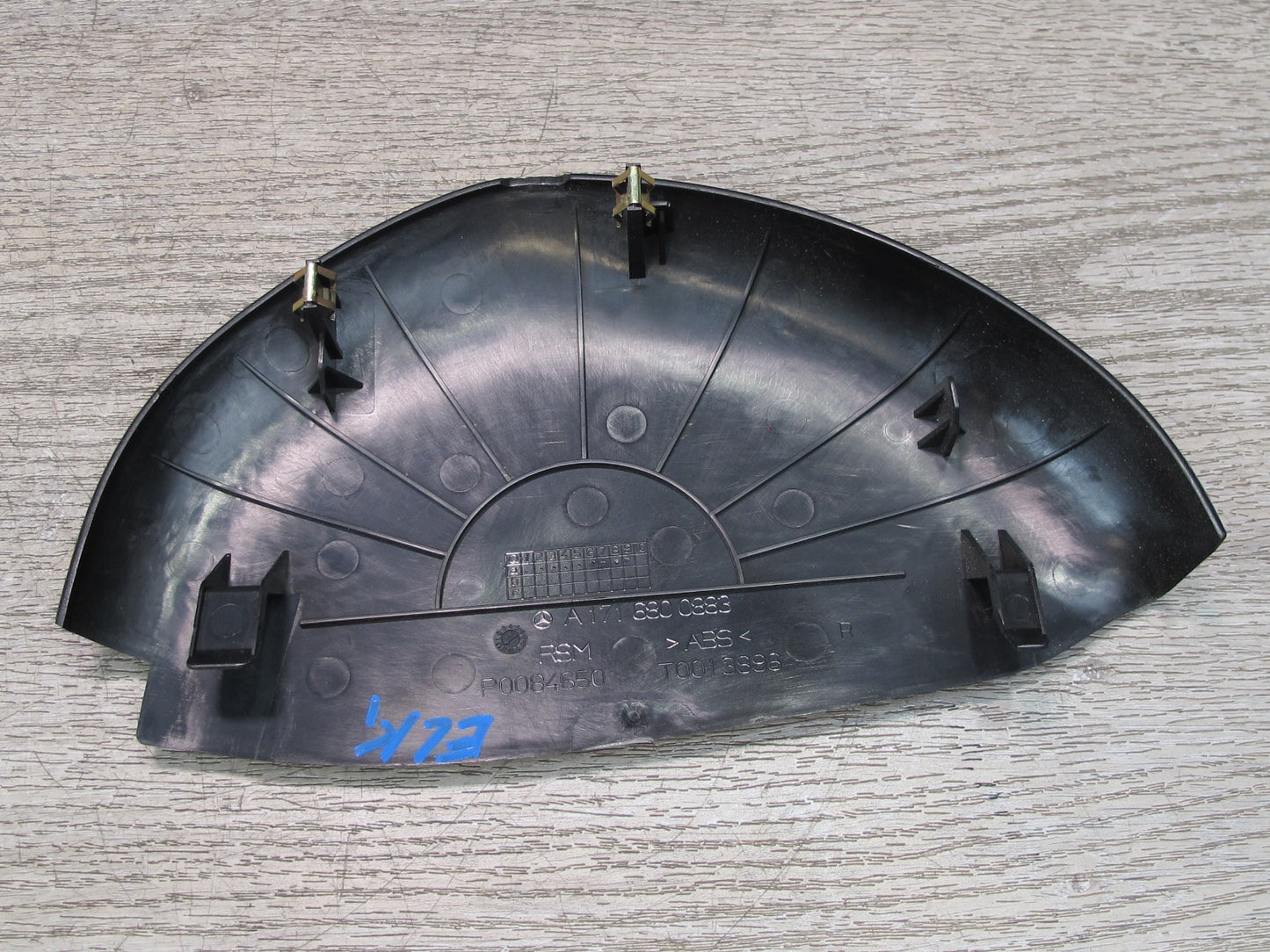 05-11 Mercedes R171 SLK Set of 2 Dash Front Left & Right END Trim Cover OEM
