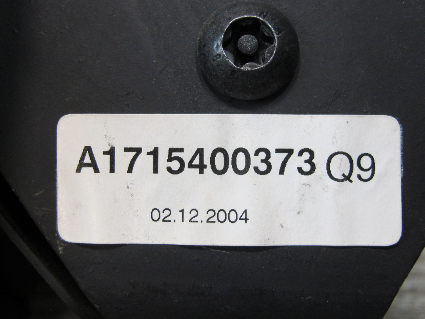05-11 Mercedes R171 Slk-class Anti Theft Alarm Horn Siren 1715400373 OEM