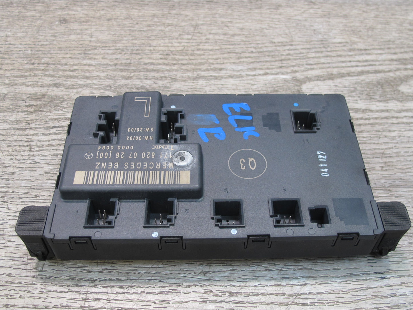 05-08 Mercedes R171 Slk-class Left Door Control Module 1718200726 OEM