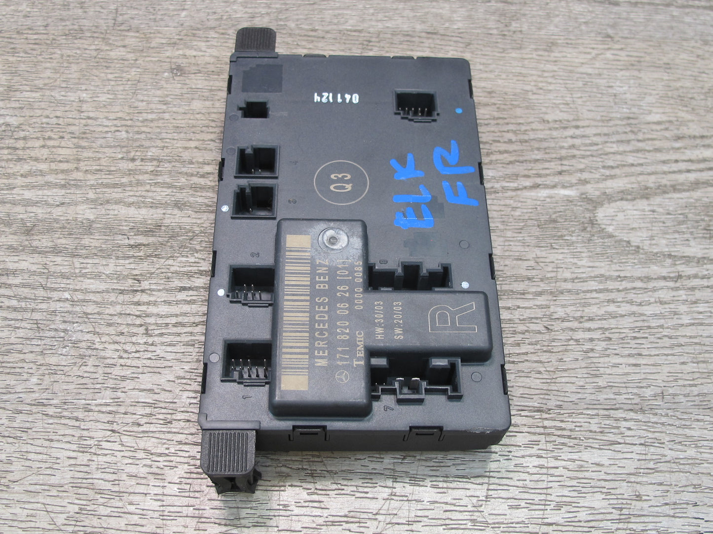 05-11 Mercedes R171 Slk-class Right Door Control Module 1718200626 OEM