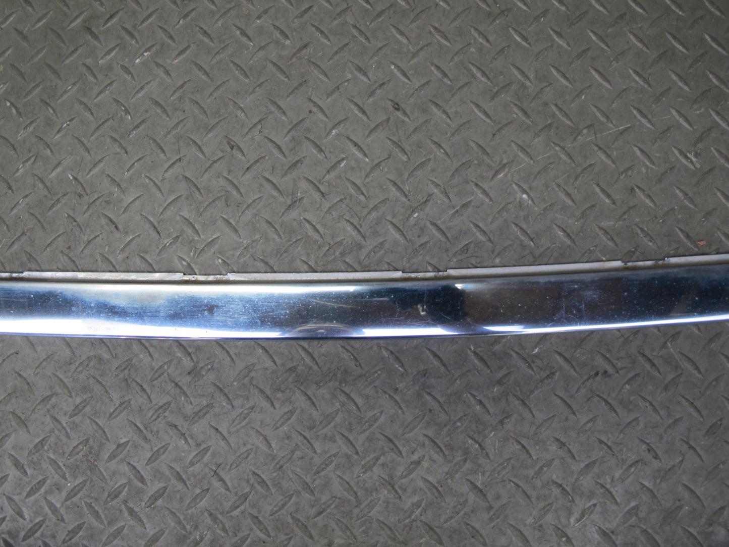 96-99 Mercedes W140 C140 Cl-class Rear Bumper Chrome Trim Panel Molding OEM