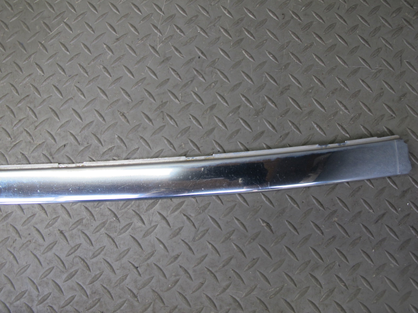 96-99 Mercedes W140 C140 Cl-class Rear Bumper Chrome Trim Panel Molding OEM