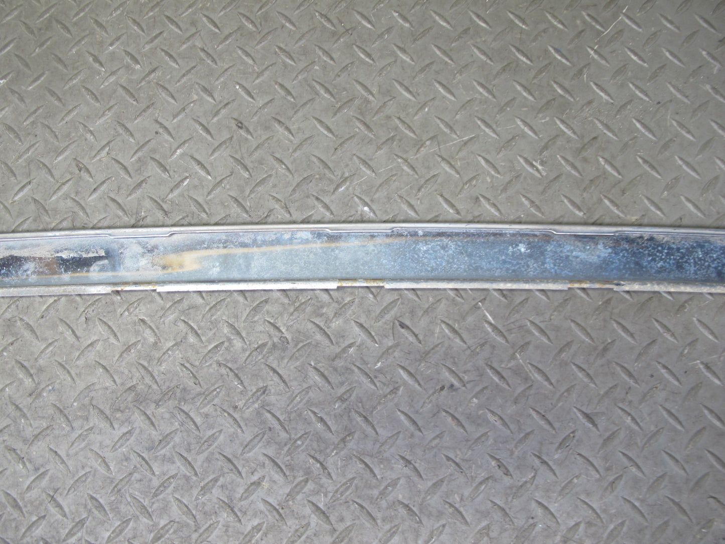 96-99 Mercedes W140 C140 Cl-class Rear Bumper Chrome Trim Panel Molding OEM