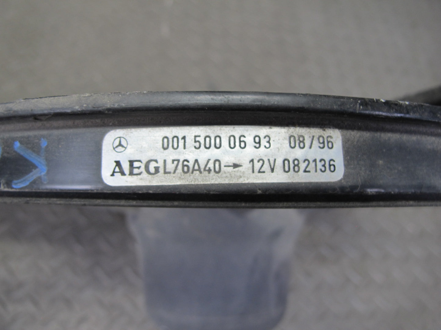 96-99 Mercedes W140 C140 CL600 Set of 2 Engine Radiator Cooling Fan Motor OEM