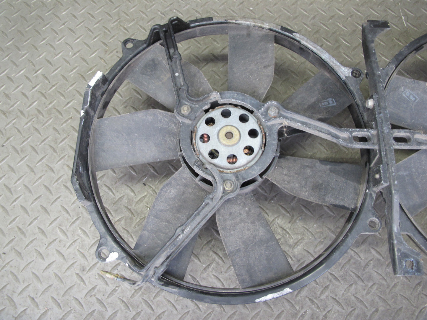 96-99 Mercedes W140 C140 CL600 Set of 2 Engine Radiator Cooling Fan Motor OEM