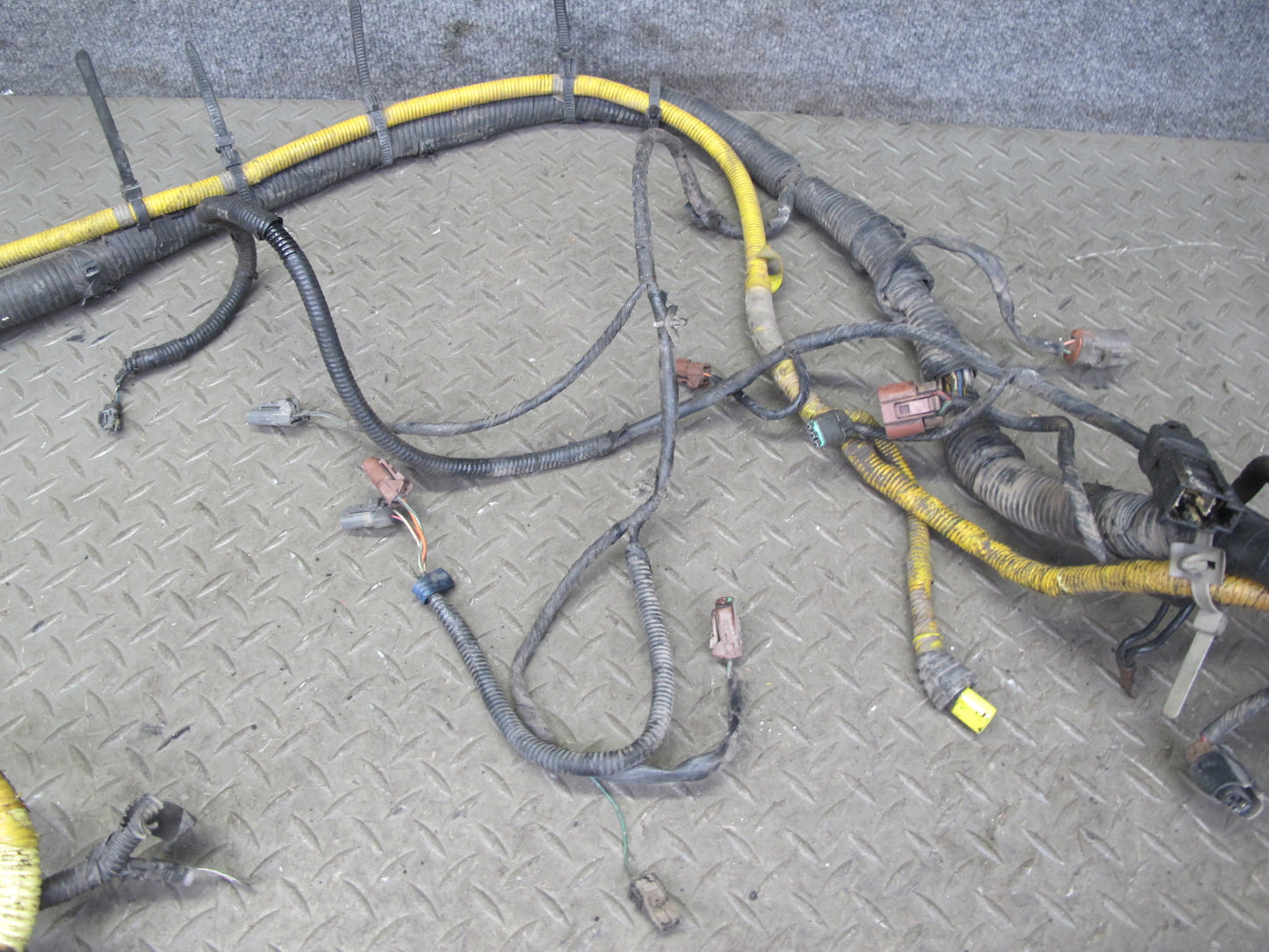 1991 Nissan Z32 300ZX VG30DTT Turbo M/T Engine Bay Wire Wiring Harness OEM