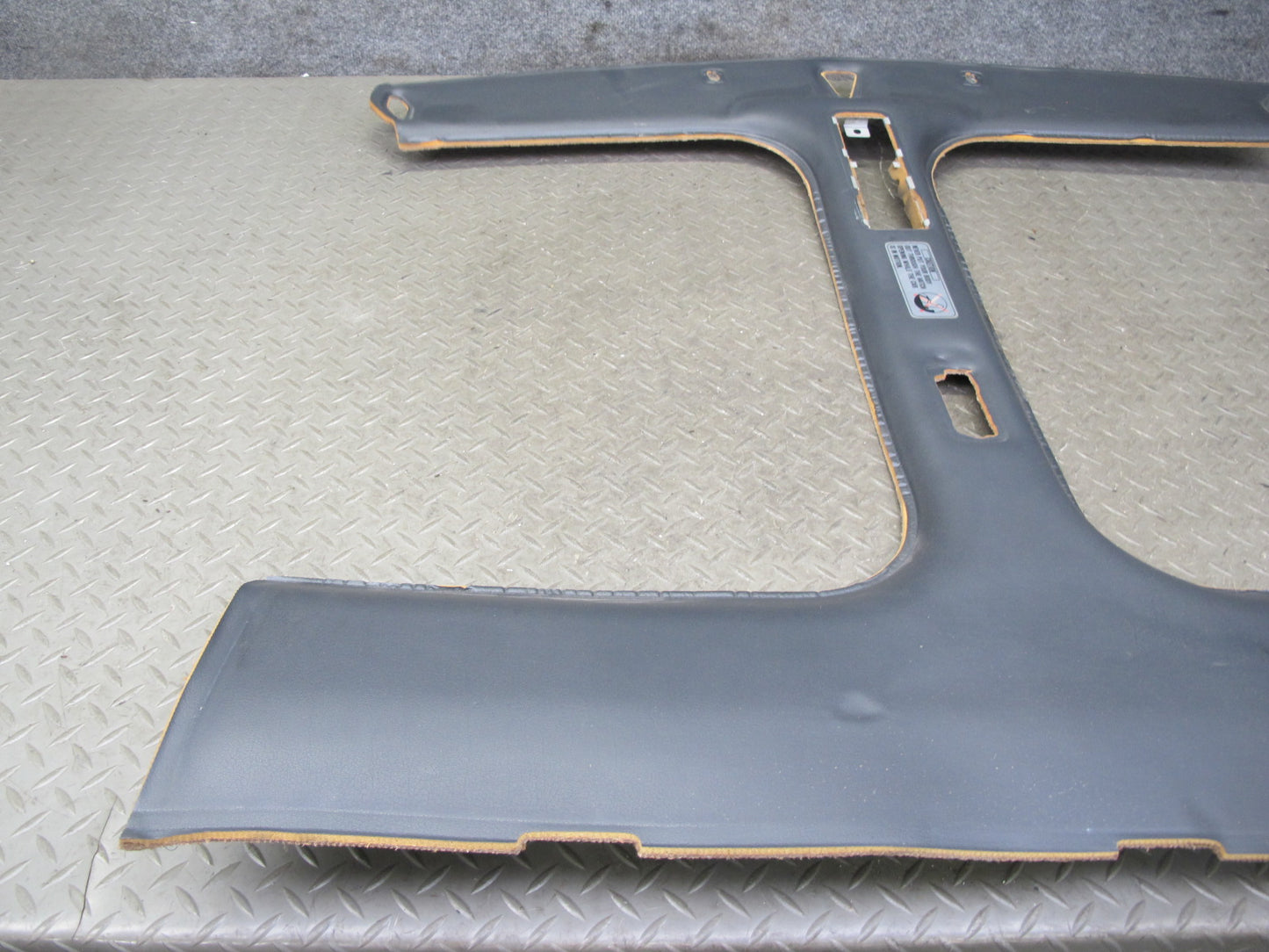 91-96 Nissan 300ZX Z32 2+0 T-top Headliner Upper Interior Trim Panel Black OEM