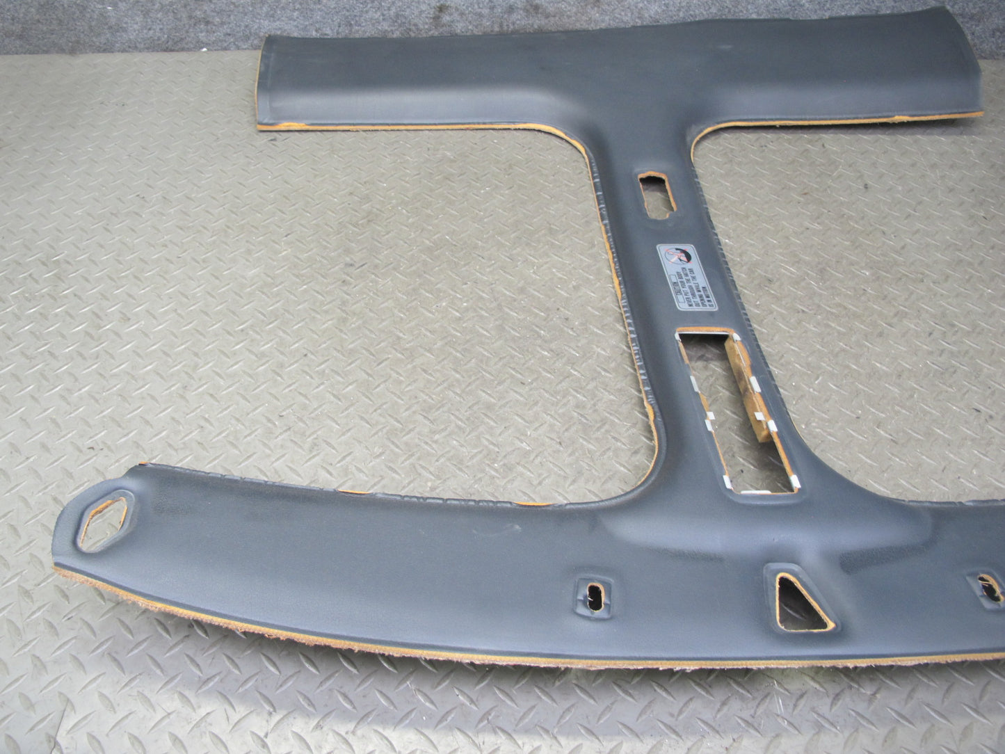 91-96 Nissan 300ZX Z32 2+0 T-top Headliner Upper Interior Trim Panel Black OEM