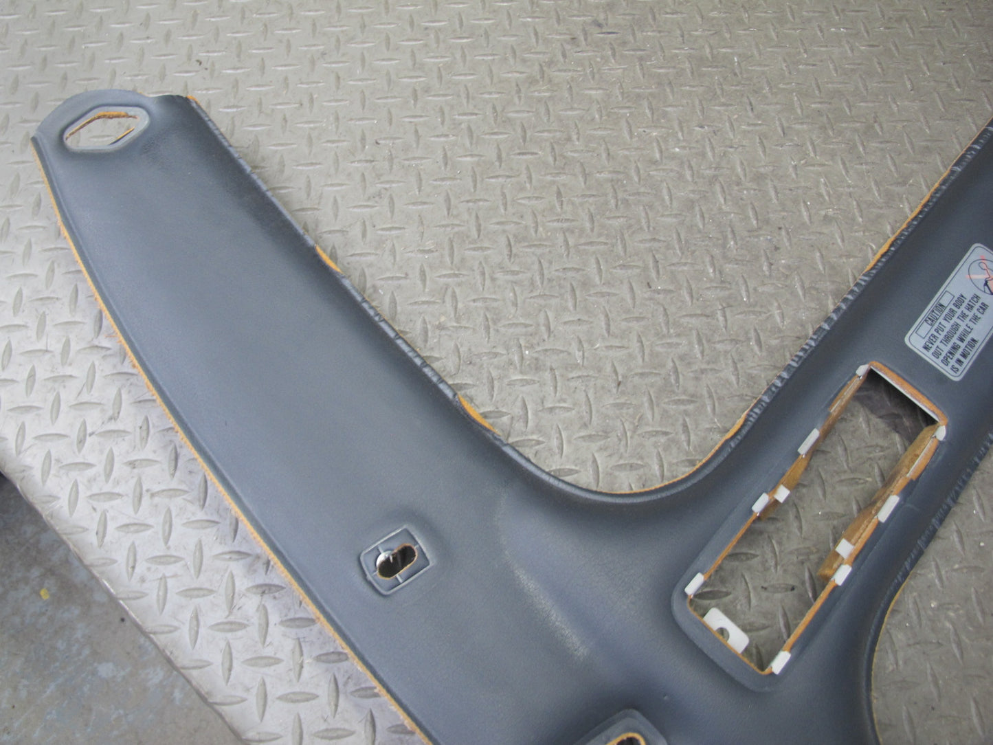 91-96 Nissan 300ZX Z32 2+0 T-top Headliner Upper Interior Trim Panel Black OEM