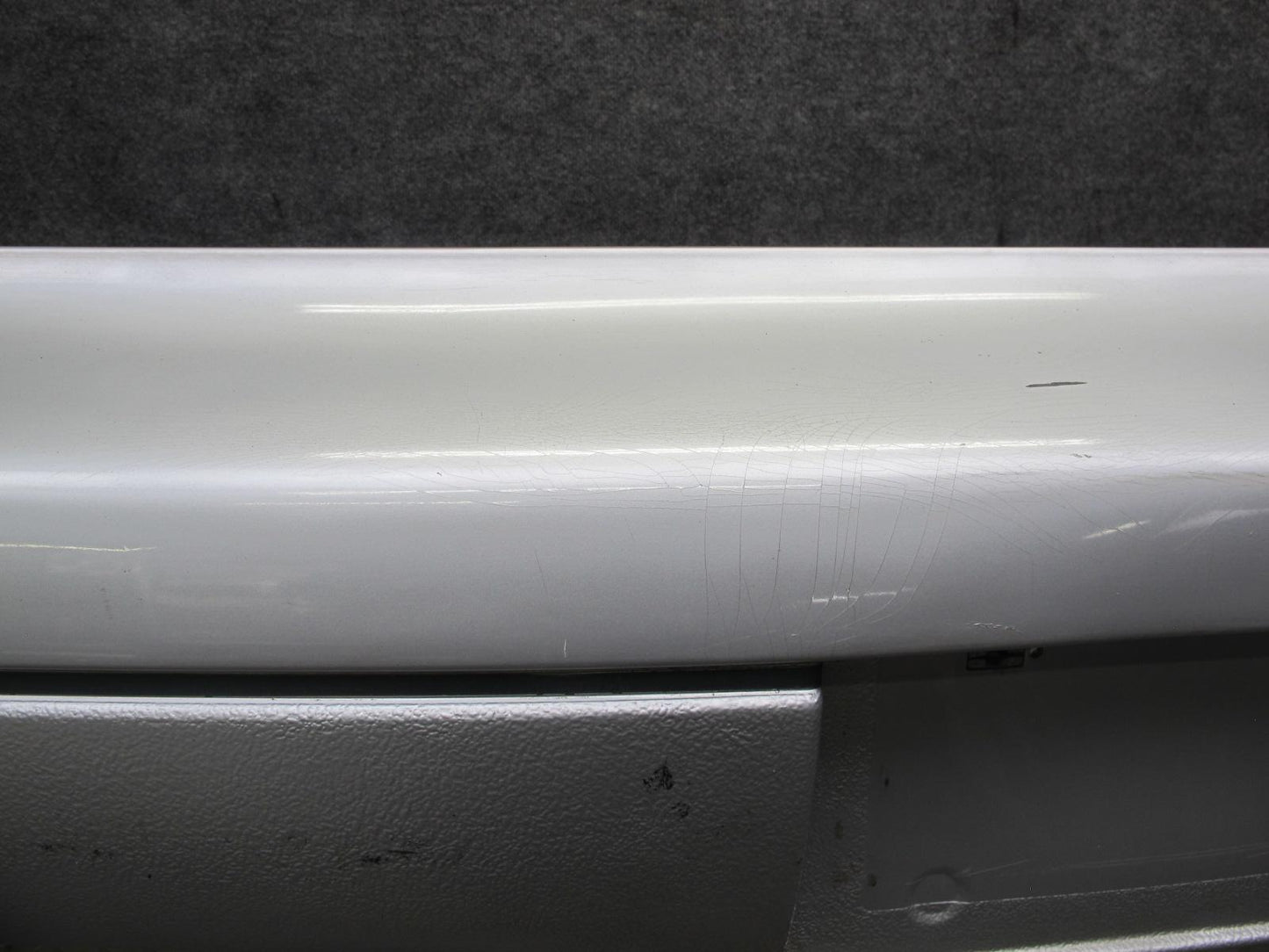 90-96 Nissan Z32 300ZX 2+0 Rear Bumper Cover Silver Metallic OEM