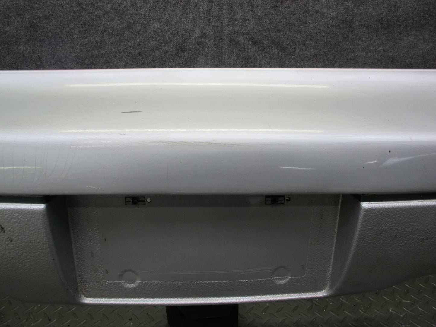 90-96 Nissan Z32 300ZX 2+0 Rear Bumper Cover Silver Metallic OEM