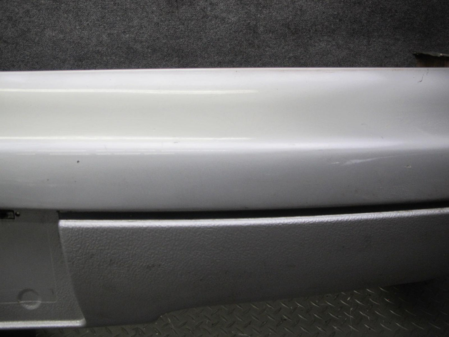 90-96 Nissan Z32 300ZX 2+0 Rear Bumper Cover Silver Metallic OEM