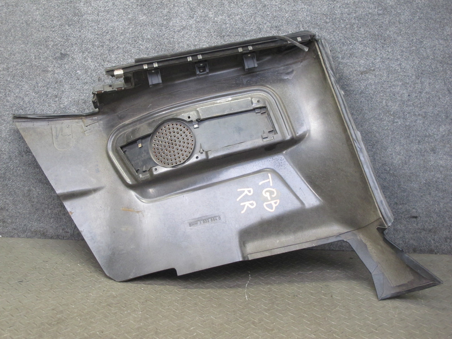 87-91 BMW E30 325i Convertible Rear Right Quarter Interior Trim Cover Panel OEM