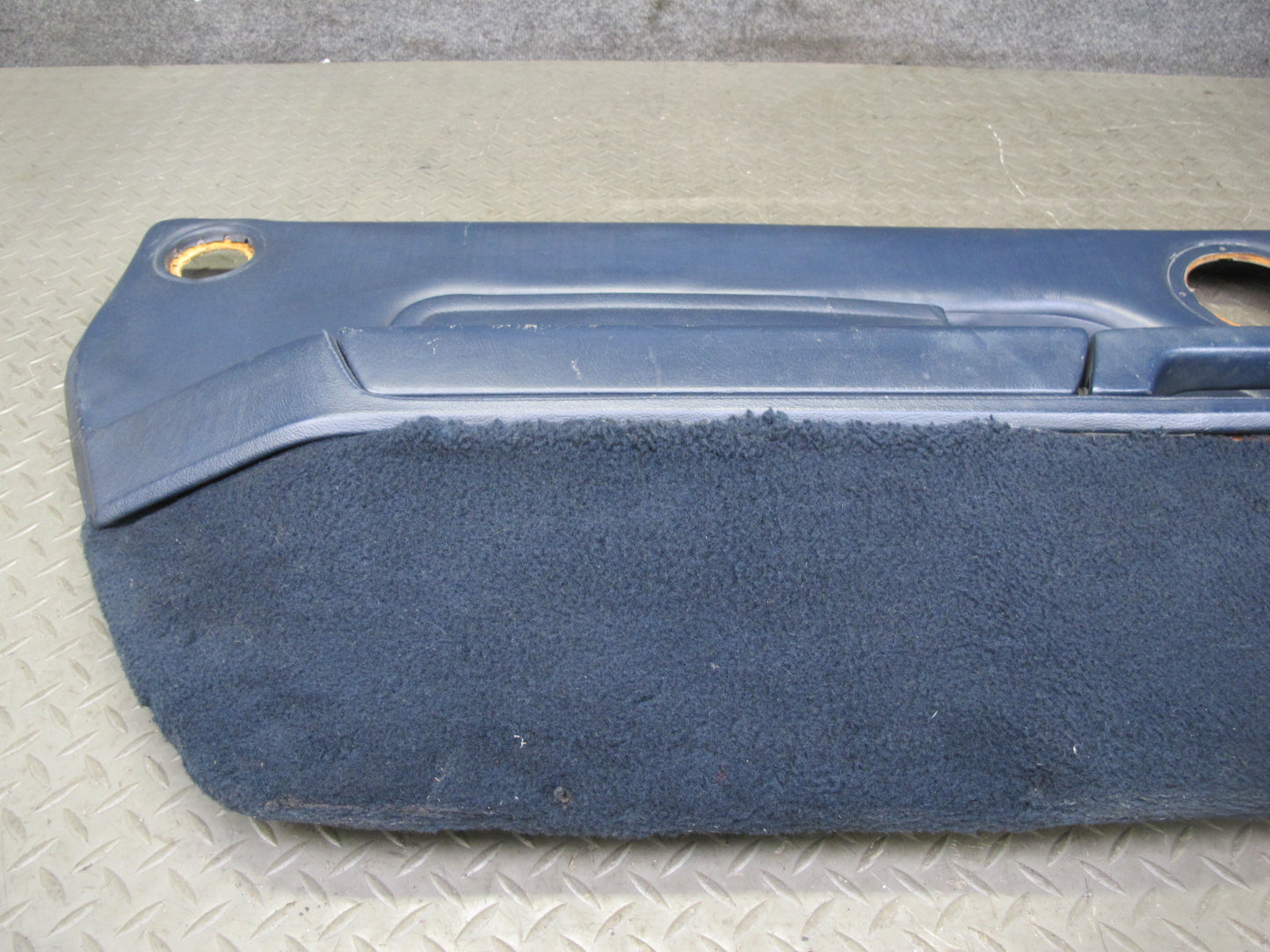 1984-1986 Porsche 928 S Right & Left Side Interior Door Panel Cover Blue Set