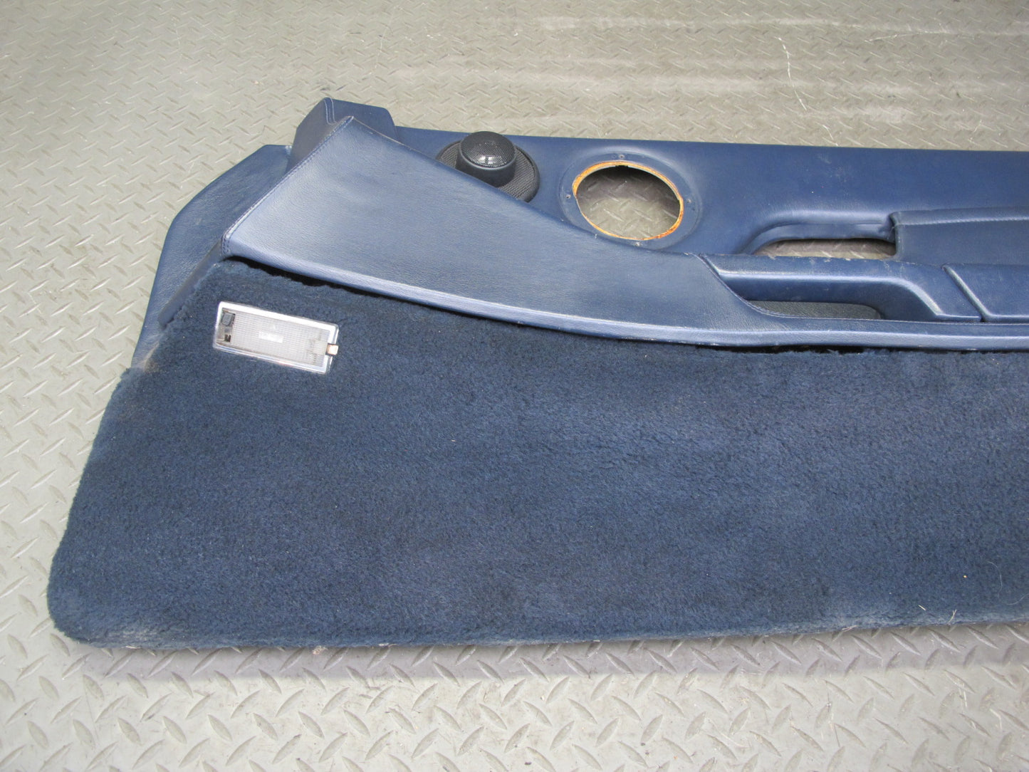 1984-1986 Porsche 928 S Right & Left Side Interior Door Panel Cover Blue Set