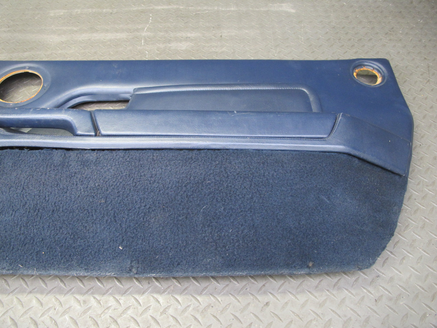 1984-1986 Porsche 928 S Right & Left Side Interior Door Panel Cover Blue Set
