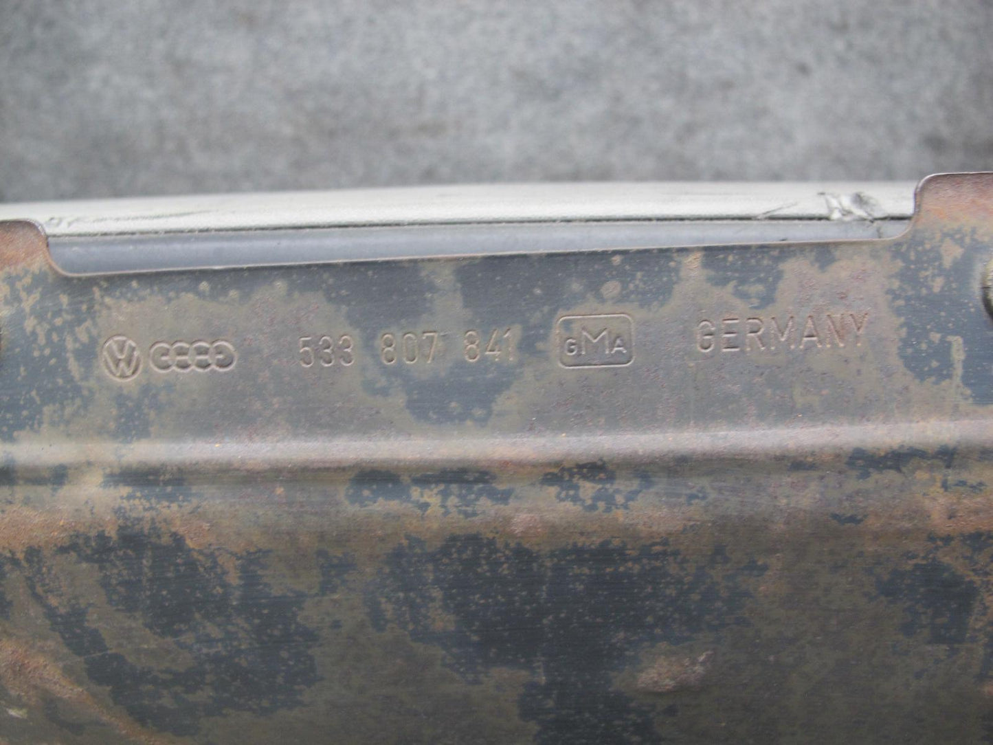 85-88 VW Scirocco MK2 Front Bumper Cover w Reinforcement Impact Bar Assembly OEM