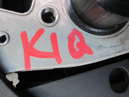 2011-2012 Infiniti QX56 Front Left Multifunction Heated Steering Leather Black