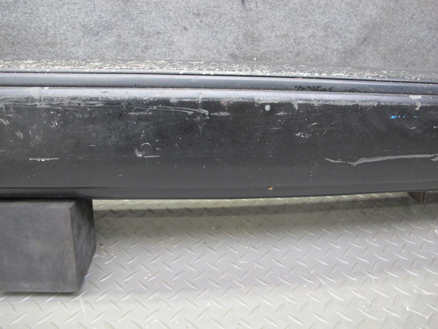 85-88 Volkswagen Scirocco MK2 Rear Bumper Cover w Reinforcement Impact Bar OEM