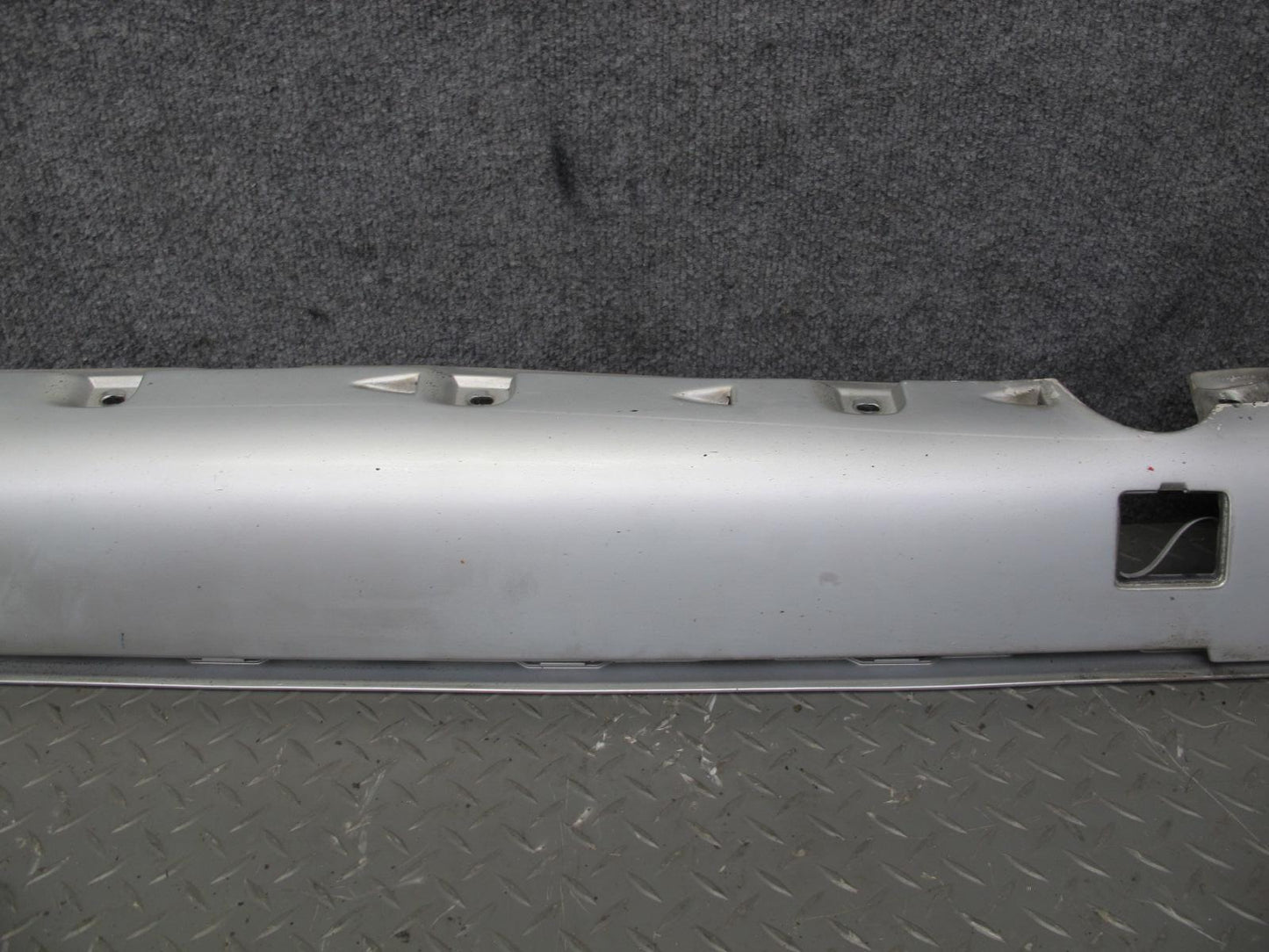96-99 Mercedes W140 C140 CL Coupe Set of 2 Side Skirt Rocker Panel Molding OEM