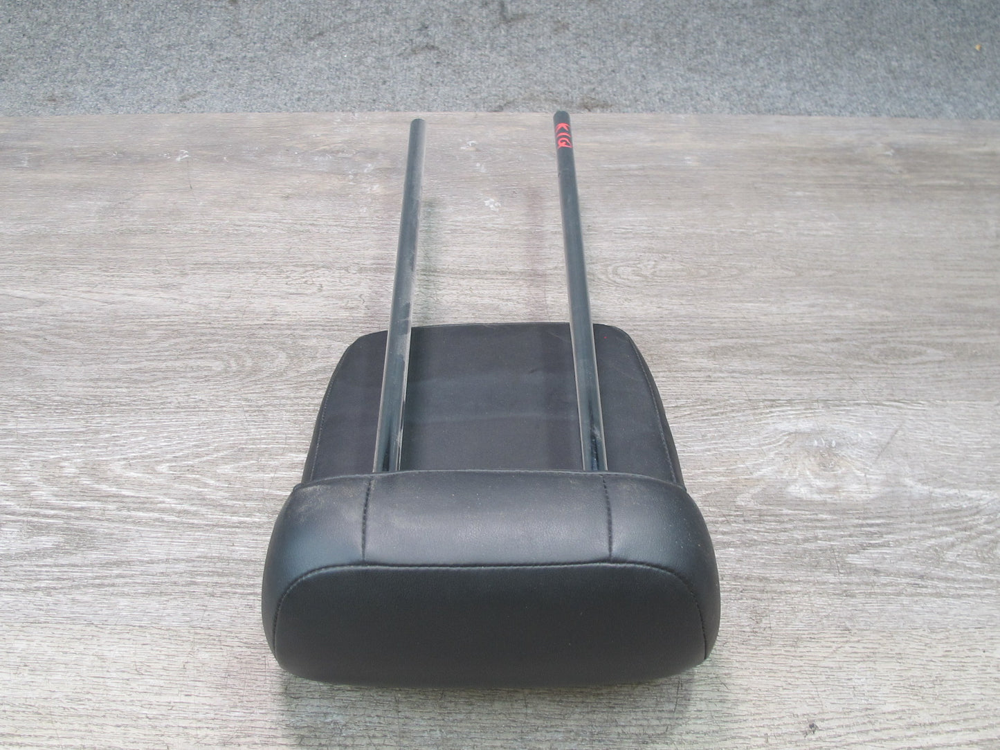 2011-2017 Infiniti QX56 QX80 Rear Seat Third 3RD ROW Leather Headrest Set of 2