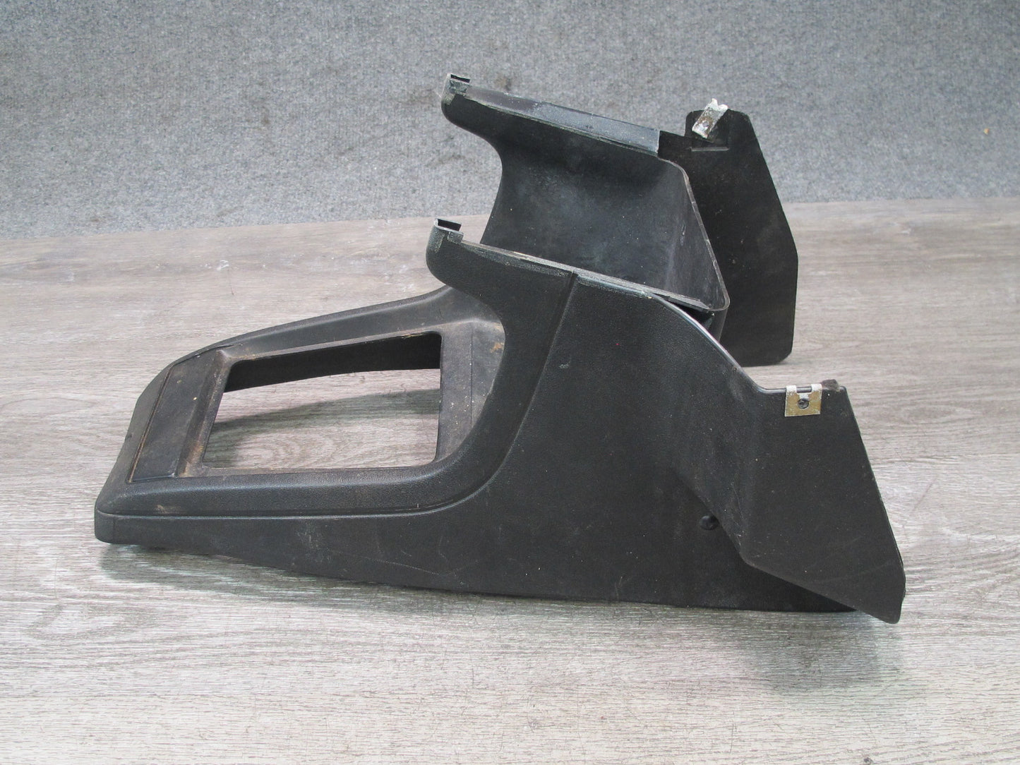 85-88 Volkswagen VW Scirocco MK2 Front Center Lower Console Trim Cover Black OEM