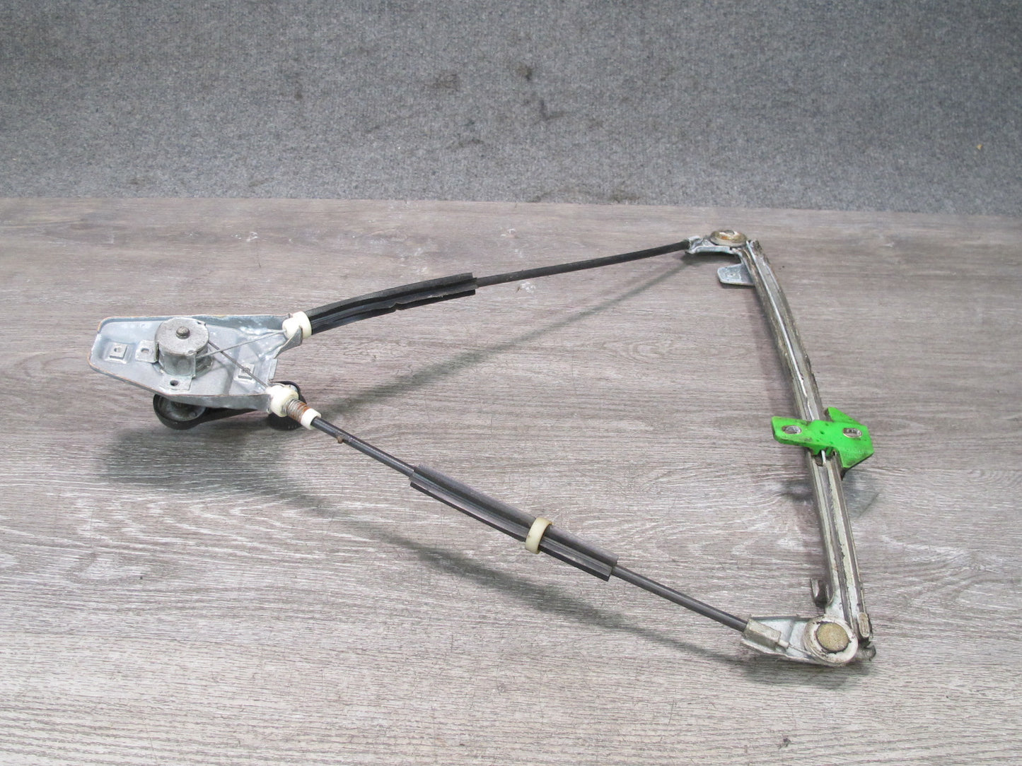 84-88 VW Scirocco MK2 Left Driver Door Manual Window Regulator w Crank OEM