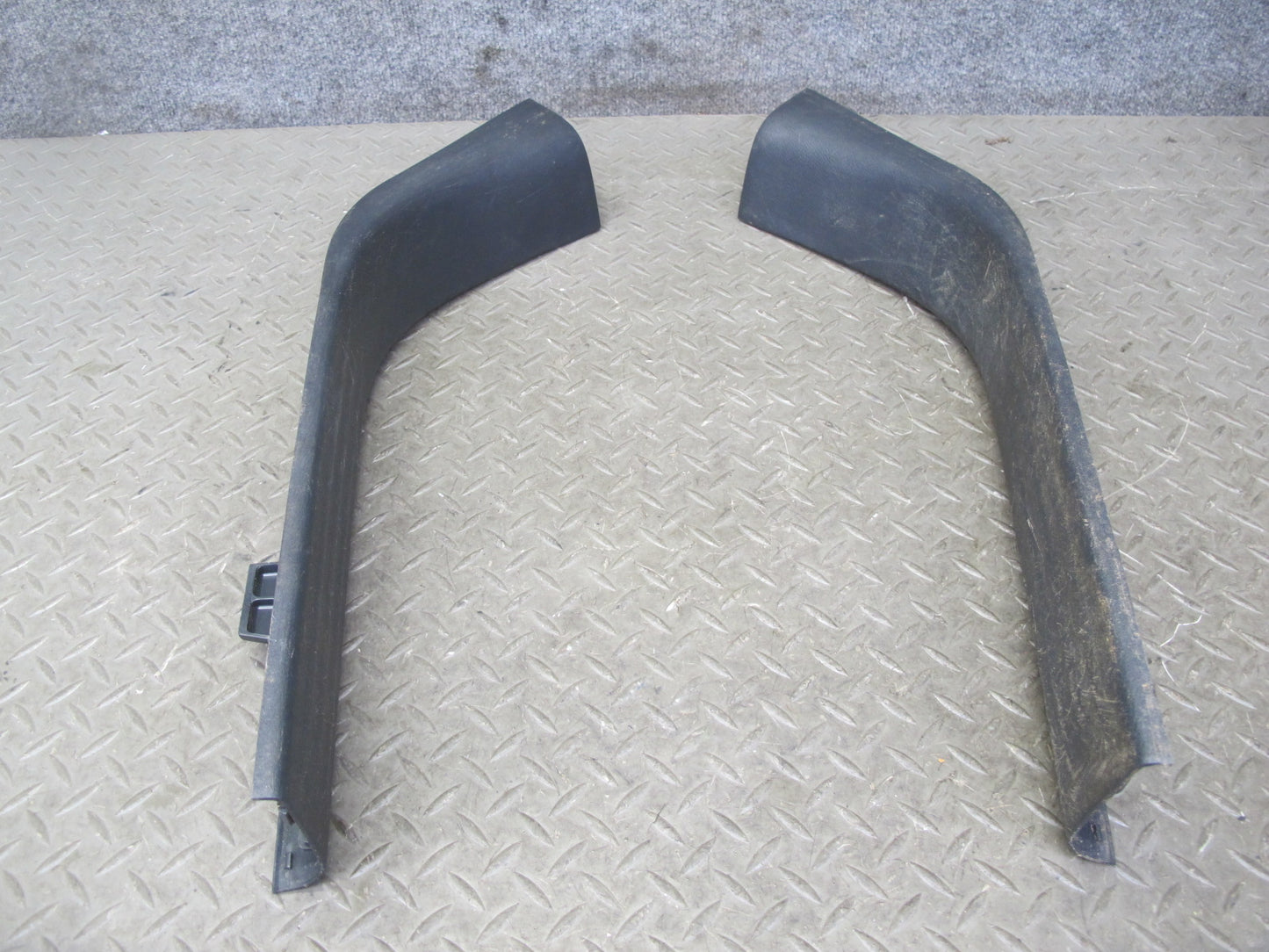 11-17 Infiniti QX56 QX80 Rear Left & Right Door Sill Scuff Plate Trim Cover Set