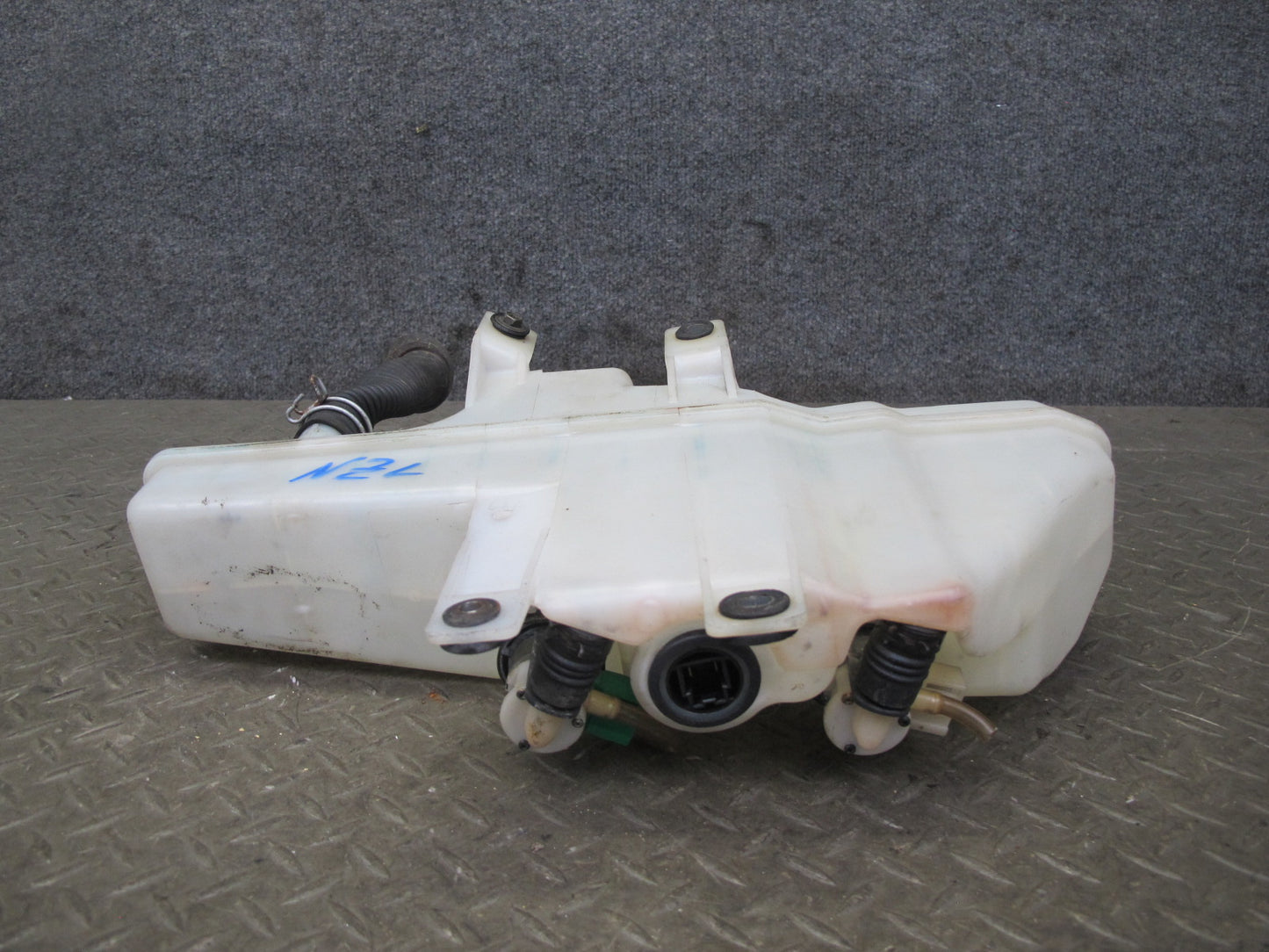 90-96 Nissan Z32 300ZX 2+0 Rear Windshield Washer Reservoir Tank w Pumps OEM