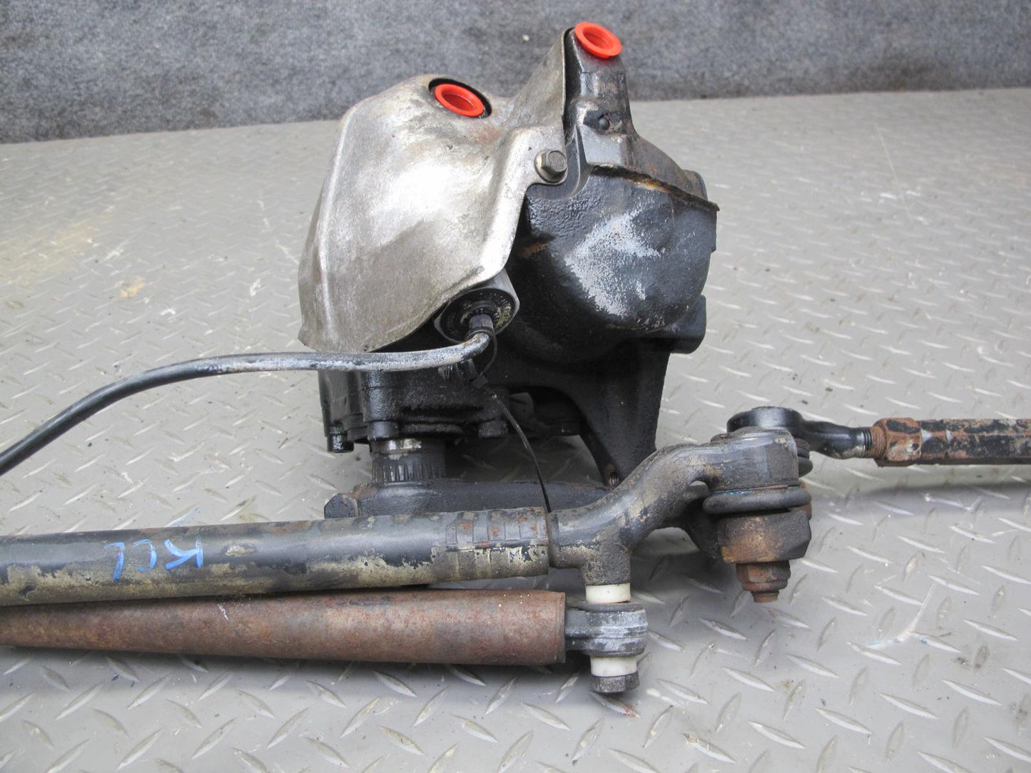 96-99 Mercedes W140 C140 Cl-class Steering Rack Linkage Gearbox Assy 108K OEM