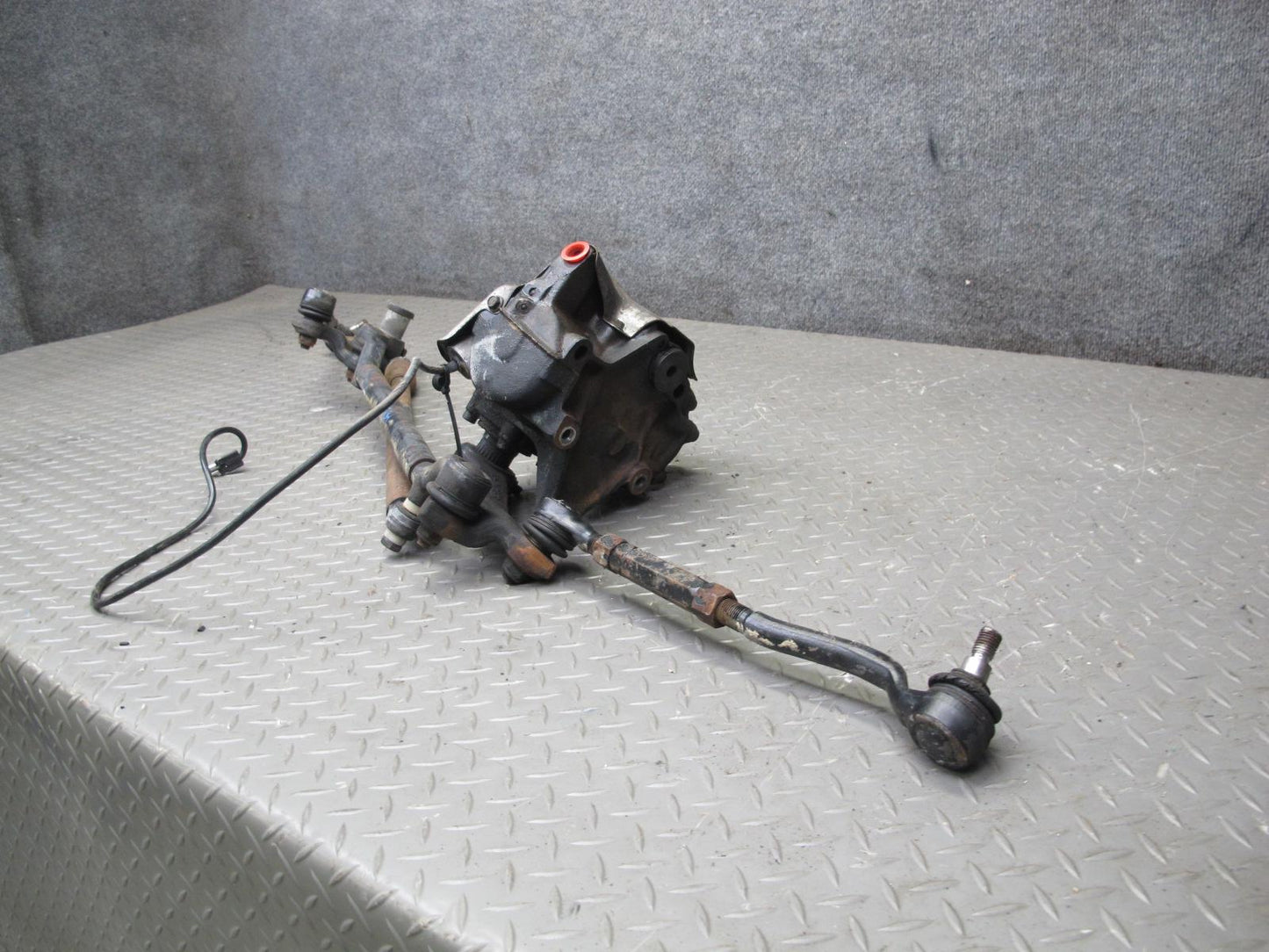 96-99 Mercedes W140 C140 Cl-class Steering Rack Linkage Gearbox Assy 108K OEM