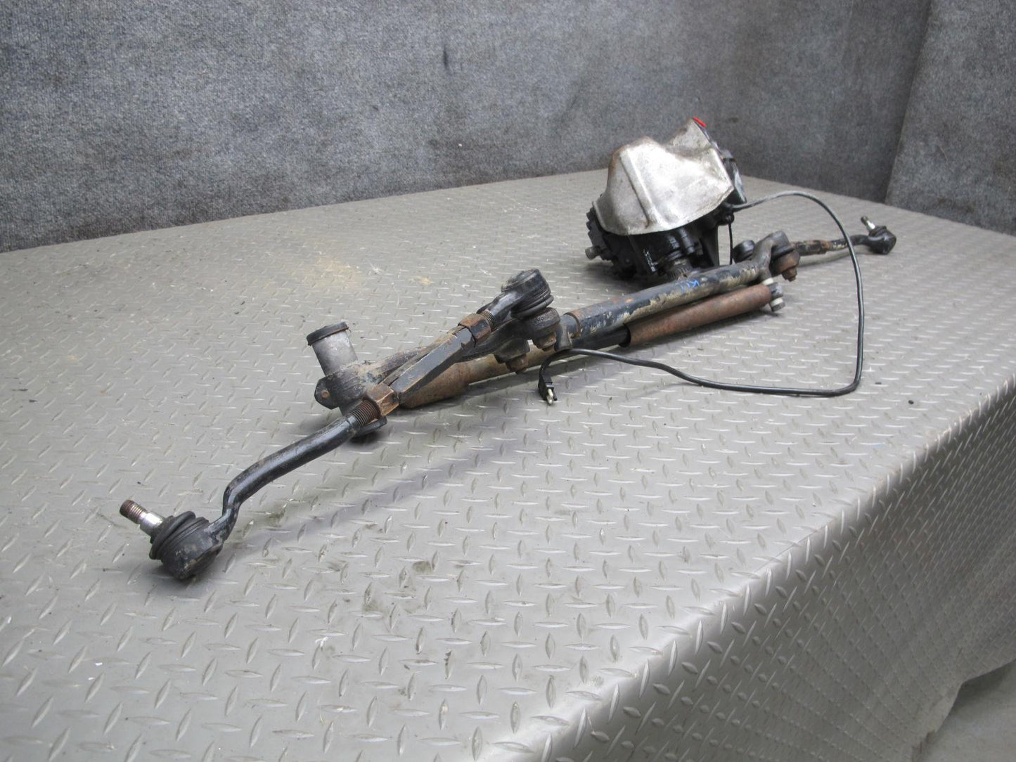 96-99 Mercedes W140 C140 Cl-class Steering Rack Linkage Gearbox Assy 108K OEM