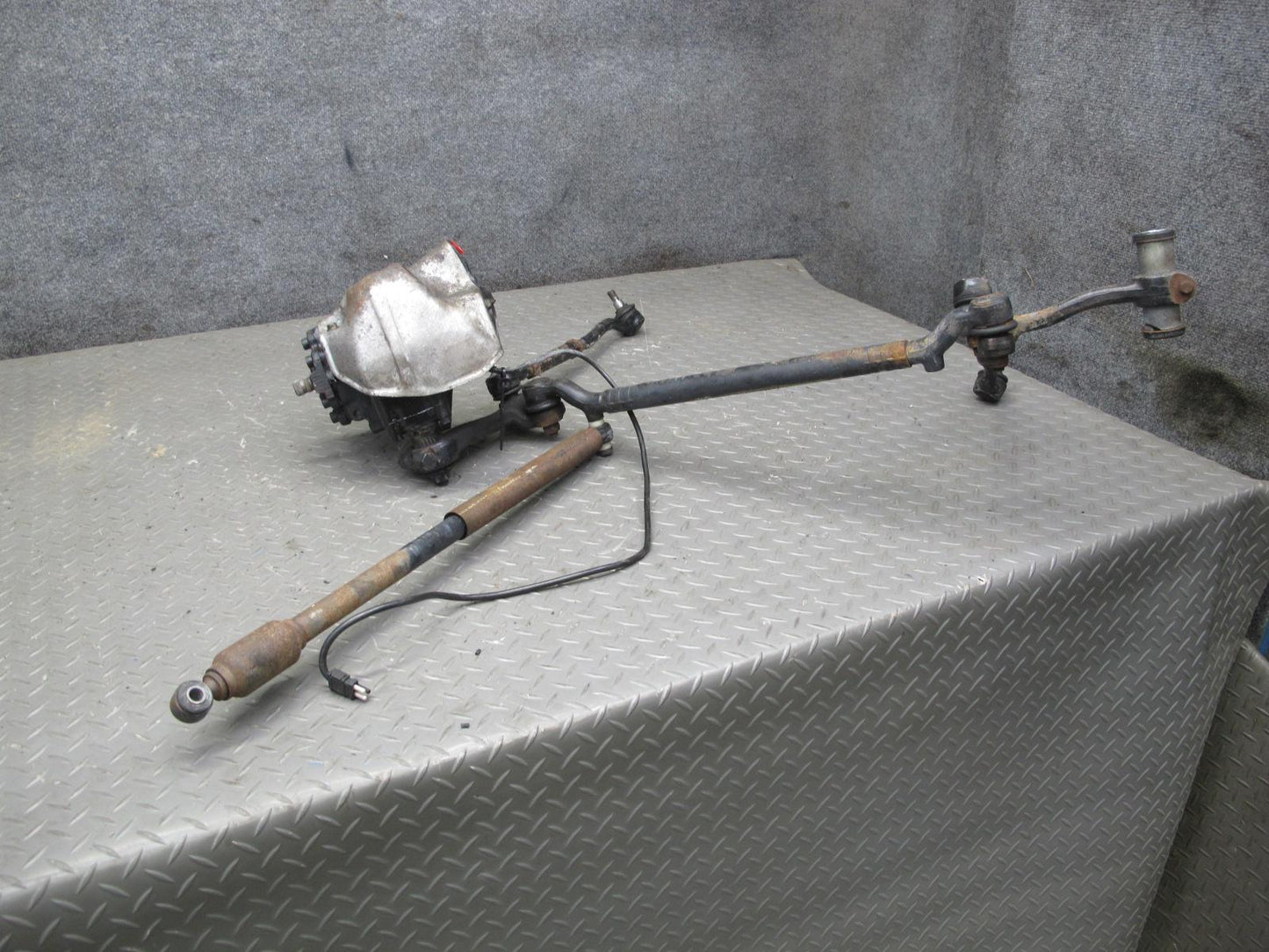 96-99 Mercedes W140 C140 Cl-class Steering Rack Linkage Gearbox Assy 108K OEM