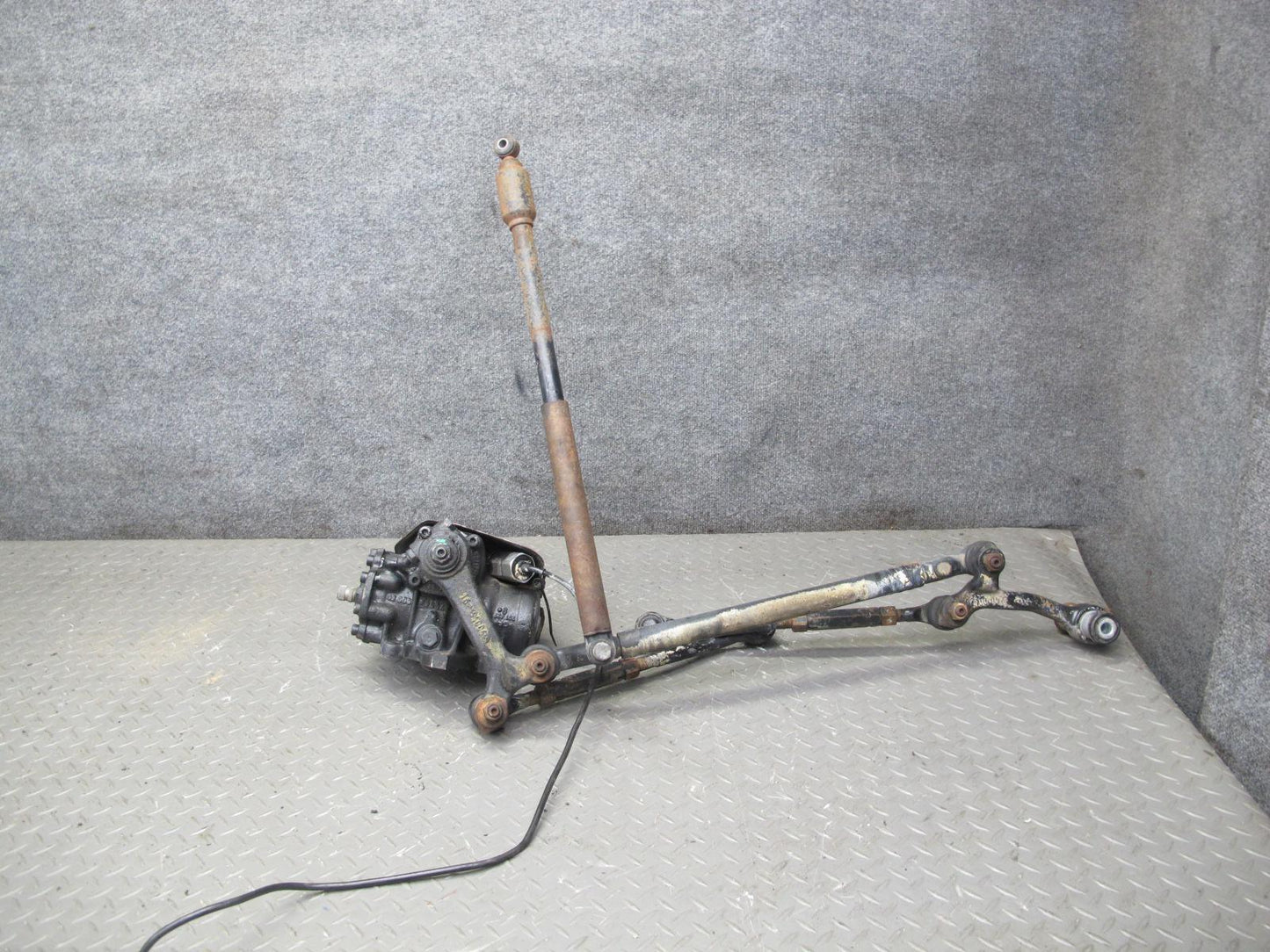96-99 Mercedes W140 C140 Cl-class Steering Rack Linkage Gearbox Assy 108K OEM