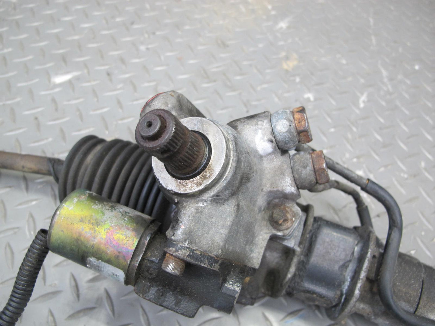 90-93 Nissan Z32 300ZX Turbo Front Power Steering Rack & Pinion OEM