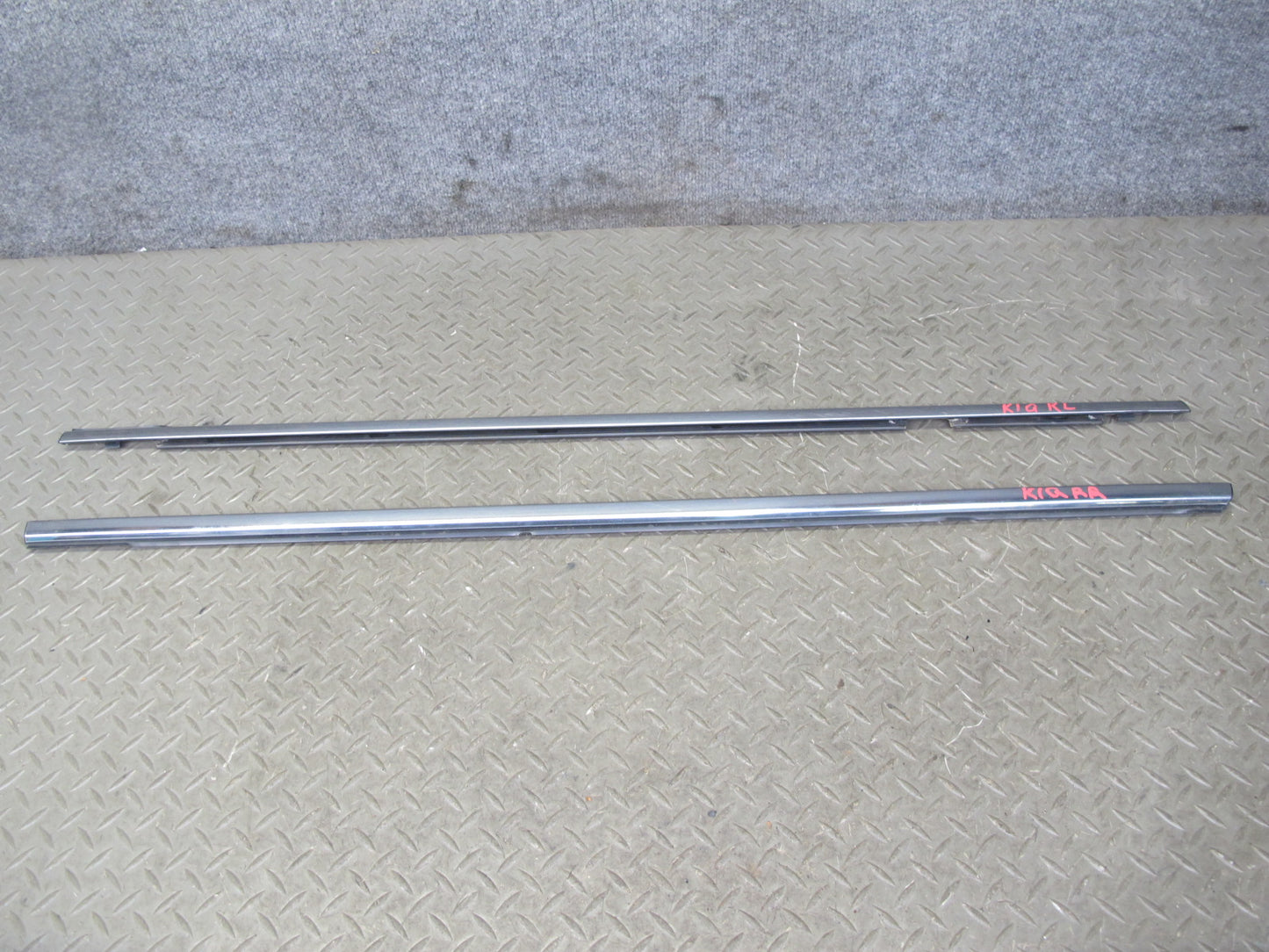 2011-2020 Infiniti QX56 QX80 Rear Left & Right Side Door Window Molding Set