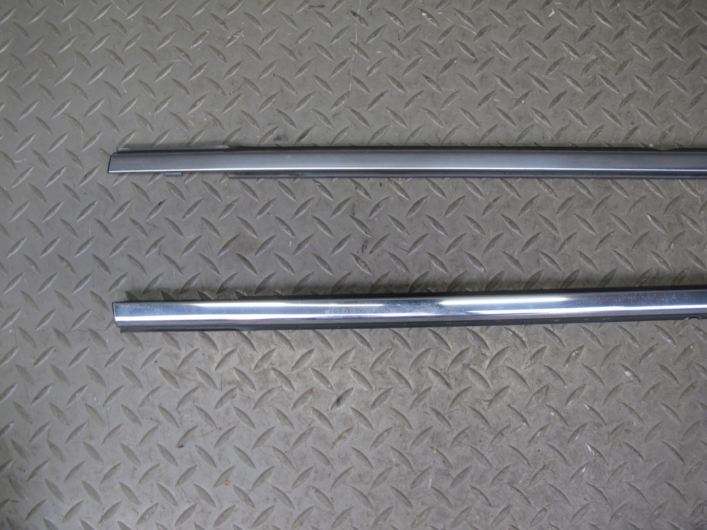 2011-2020 Infiniti QX56 QX80 Rear Left & Right Side Door Window Molding Set