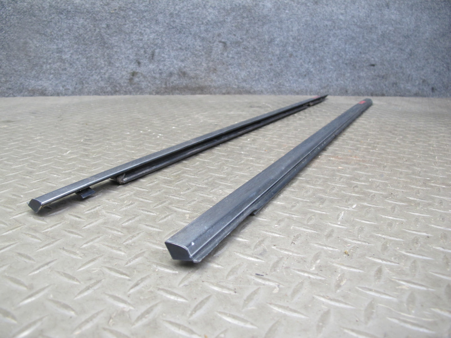 2011-2020 Infiniti QX56 QX80 Rear Left & Right Side Door Window Molding Set