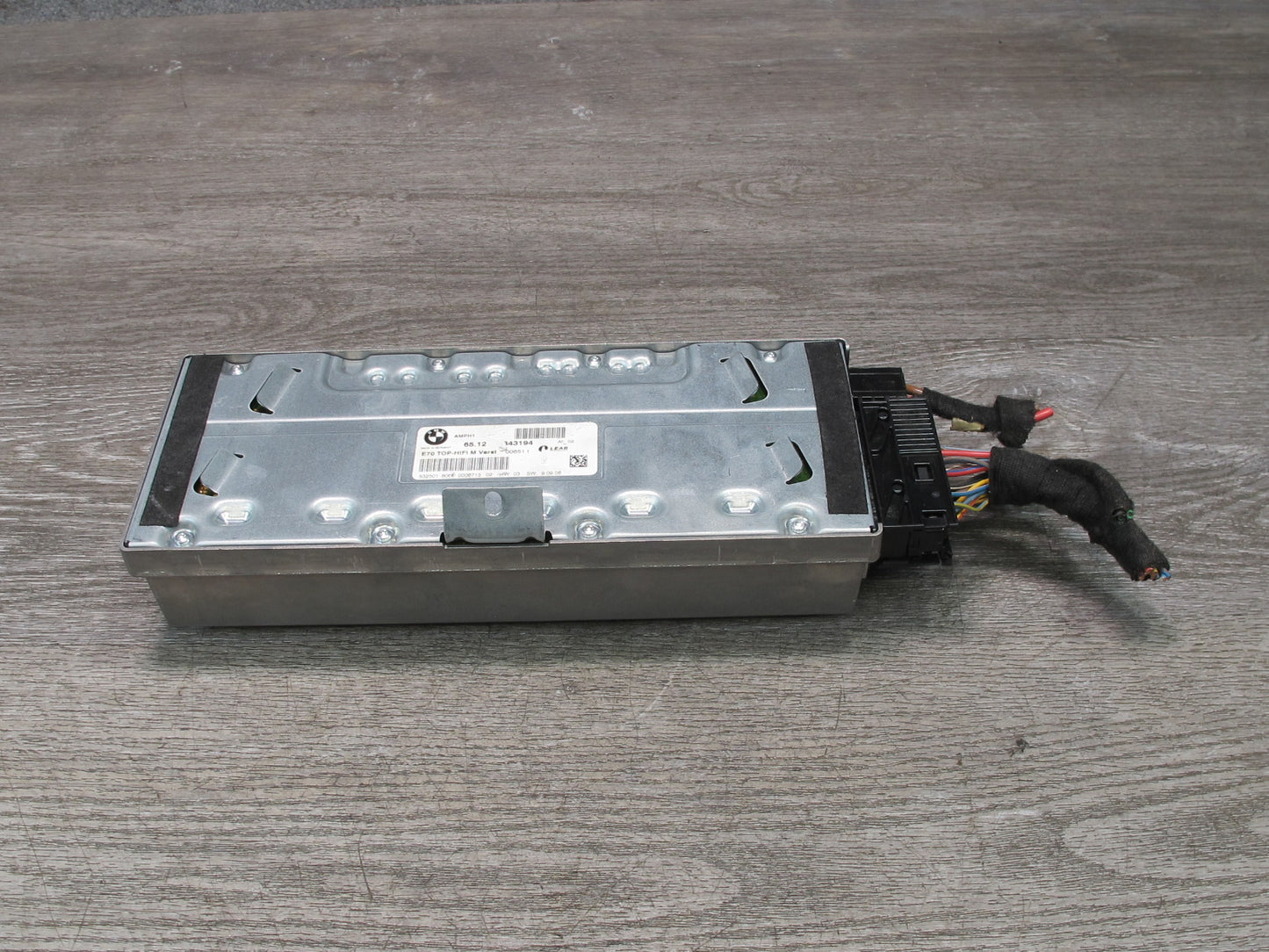 2010-2012 BMW E71 E72 X6 TOP Hifi Individual Audio System Amplifier AMP 7843194