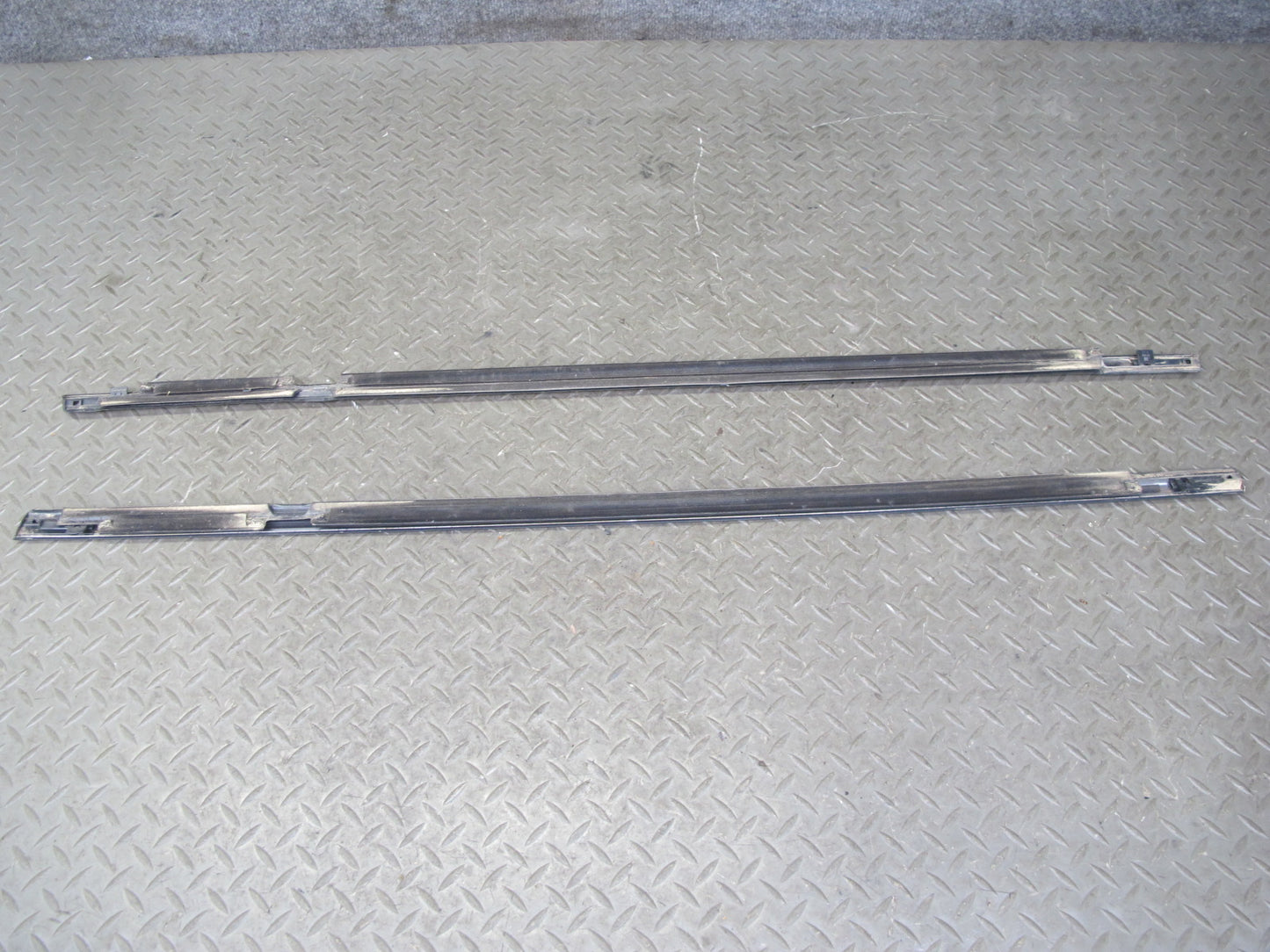 2011-2020 Infiniti QX56 QX80 Rear Left & Right Side Door Window Molding Set