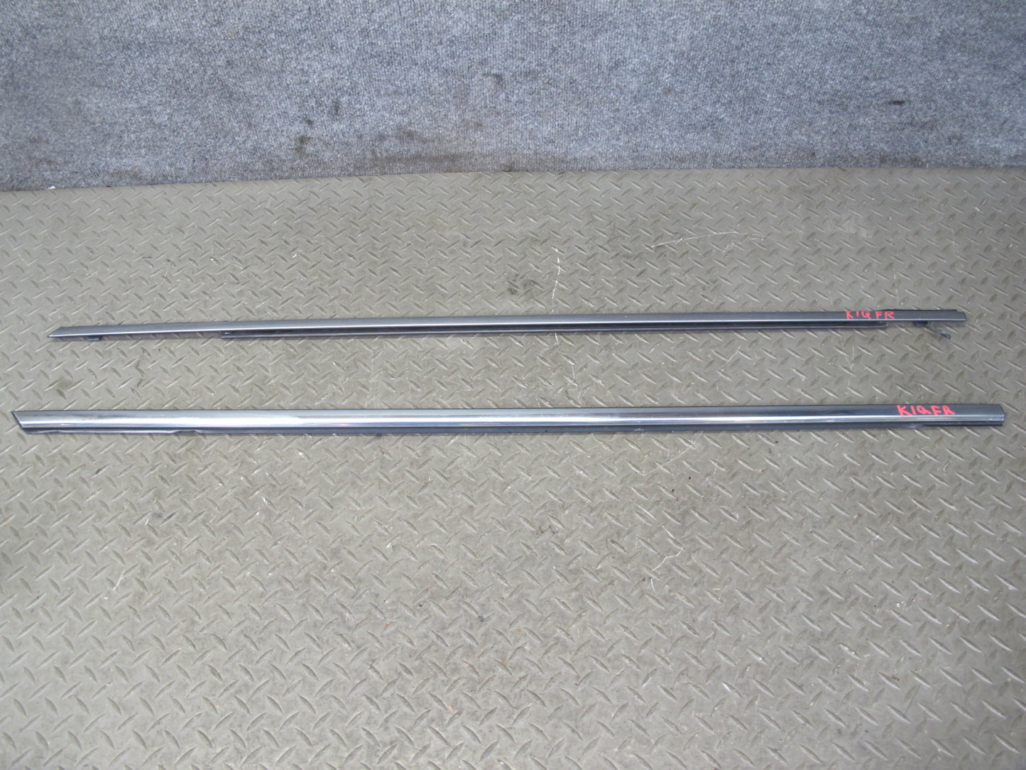2011-2020 Infiniti QX56 QX80 Front Left & Right Side Door Window Molding Set
